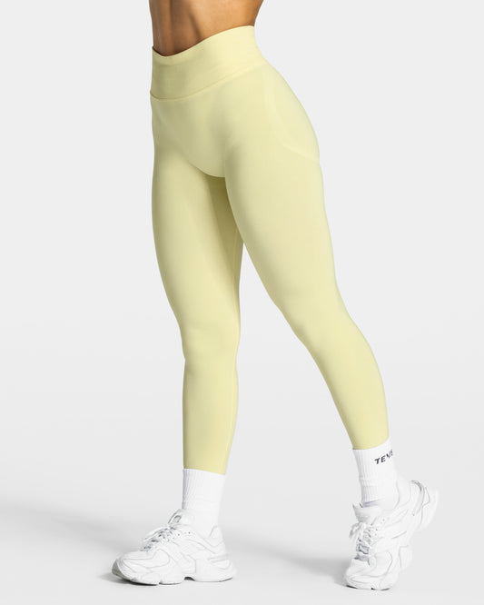 Legginsy Femme Sculpt Scrunch „Żółty”
