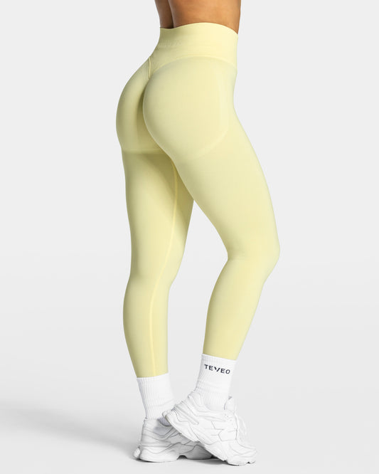 Legginsy Femme Sculpt Scrunch „Żółty”