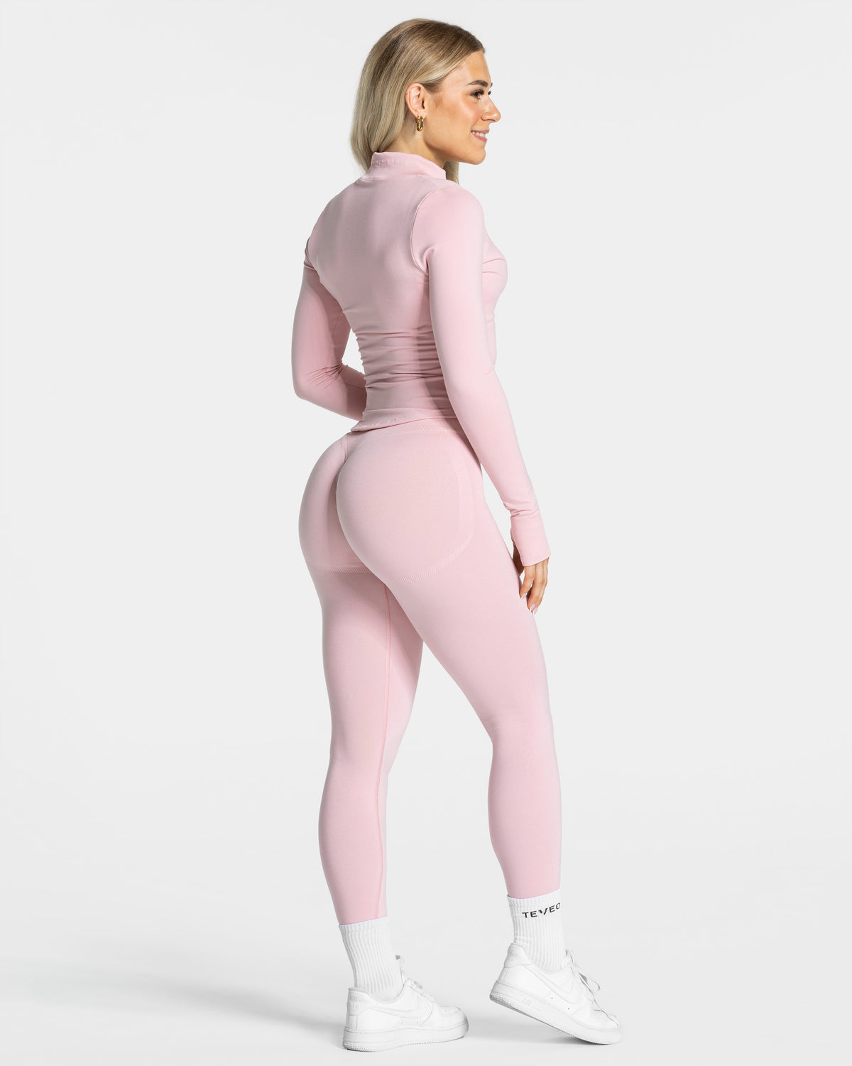 Femme Shaping Zip Jacket ‘Light Pink’