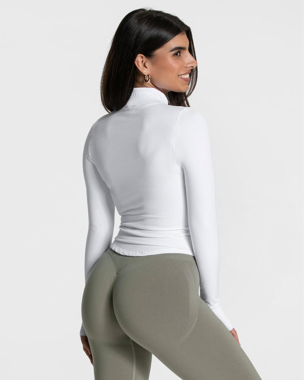 Femme Shaping Zip Jacket ‘White’