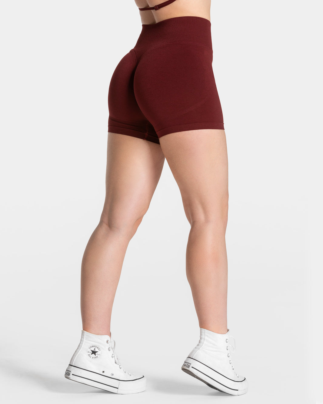 Shorts Femme Sculpt Scrunch «burdeos»