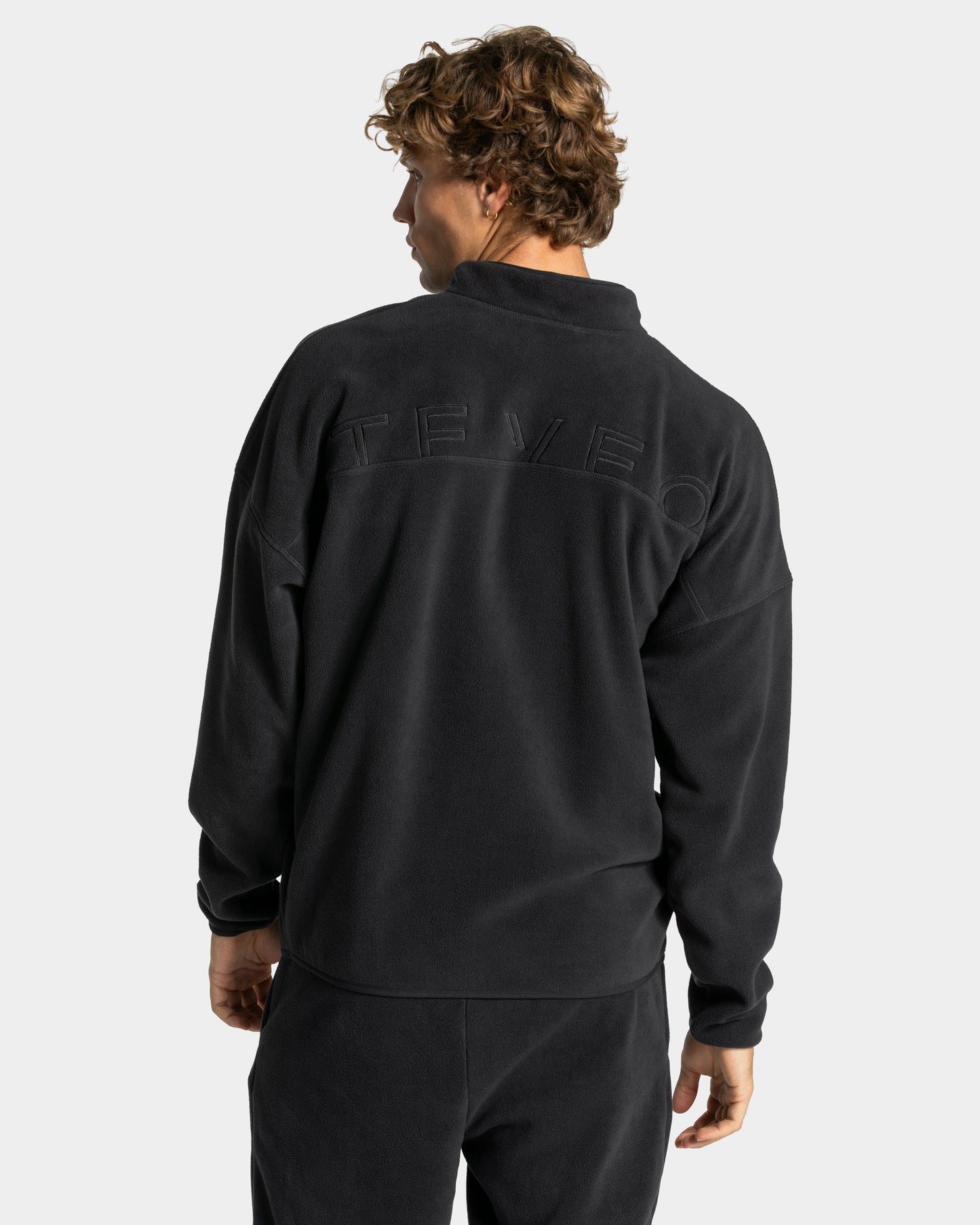 Fleece Half Zip Sweater ‘Anthracite’