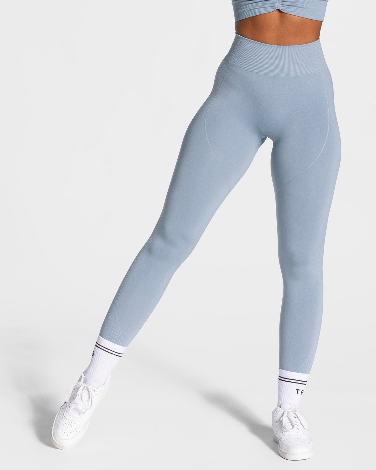 Leggings Focus Scrunch «azul acero»