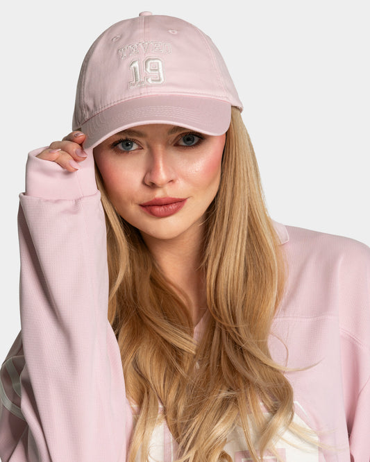Football Cap ‘Light Pink’