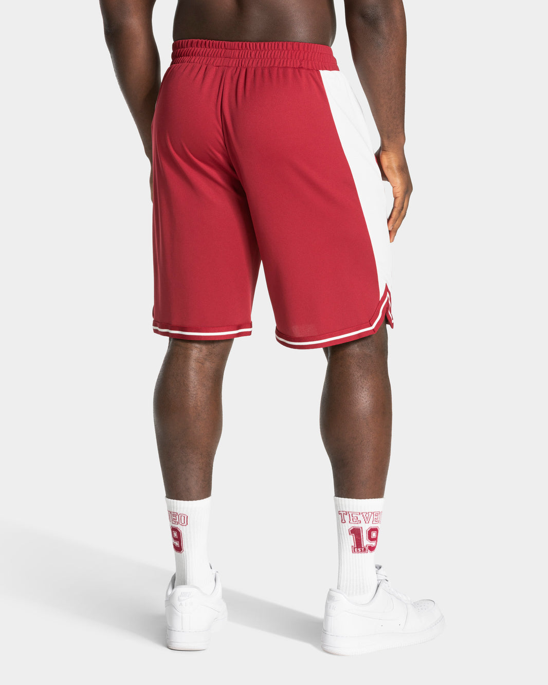 Football Shorts 9 Inch ‘Cranberry’