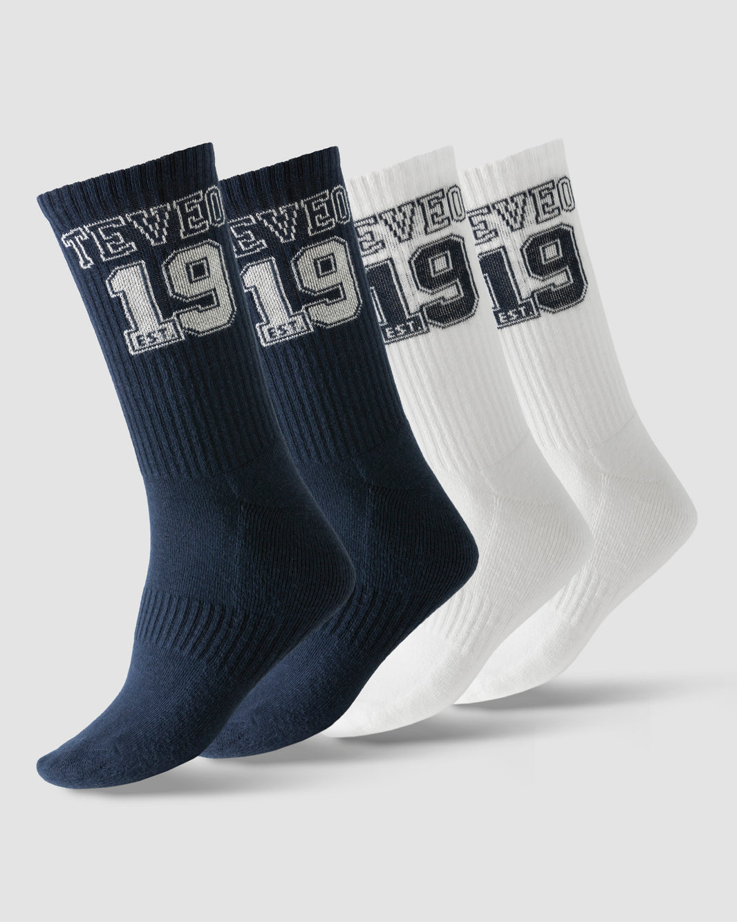 Football Socks (2-Pack) ‘Midnight/Off-White’