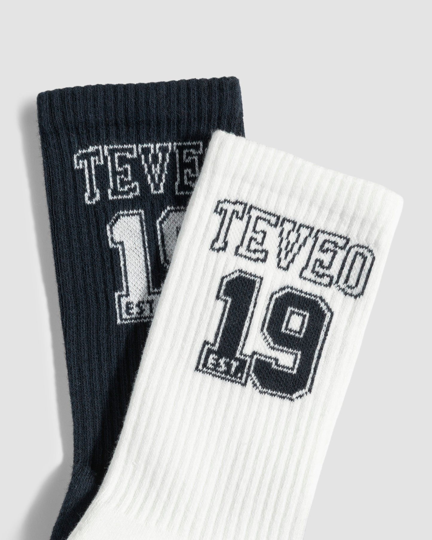 Football Socks (2-Pack) ‘Midnight/Off-White’