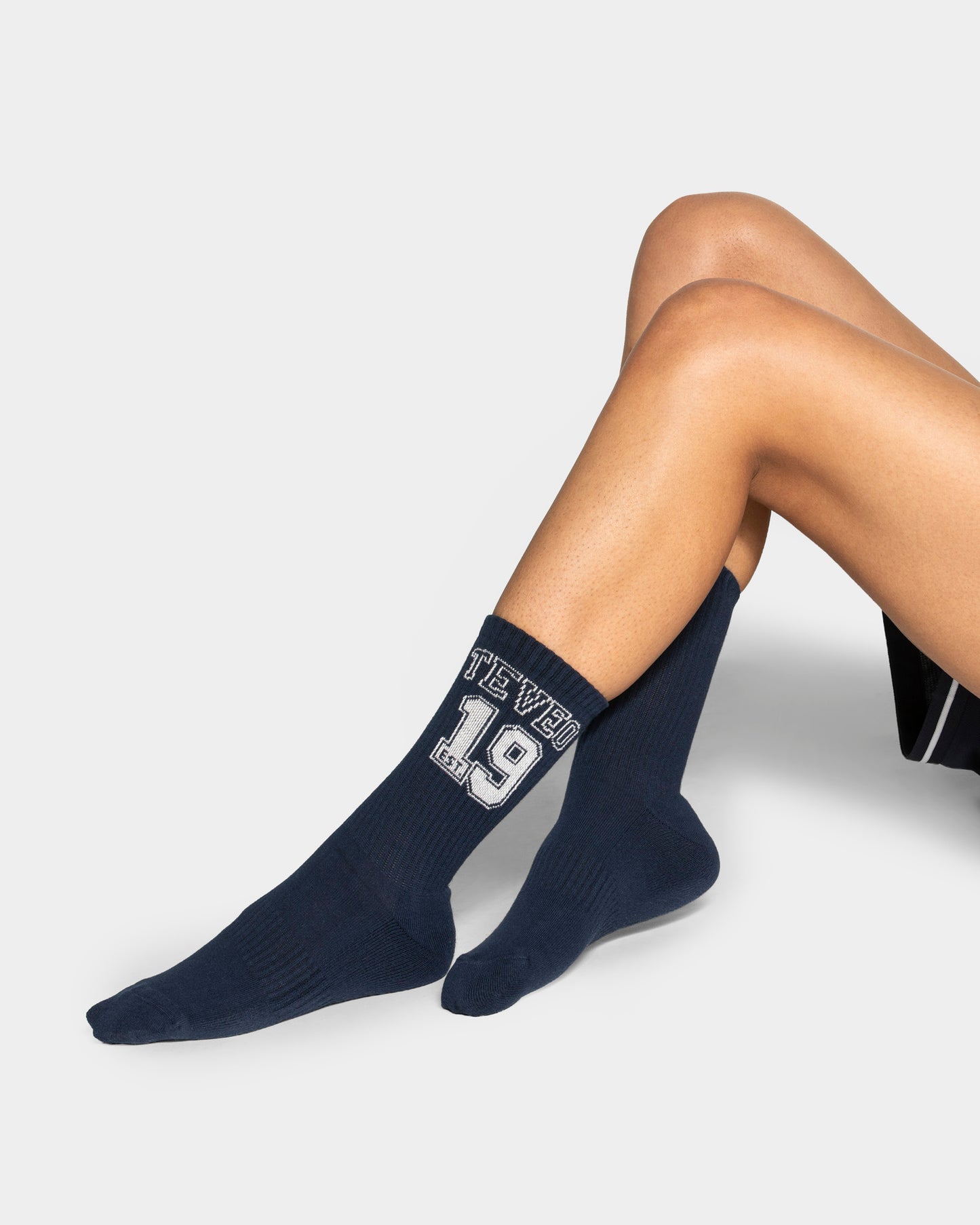 Football Socks (2-Pack) ‘Midnight/Off-White’
