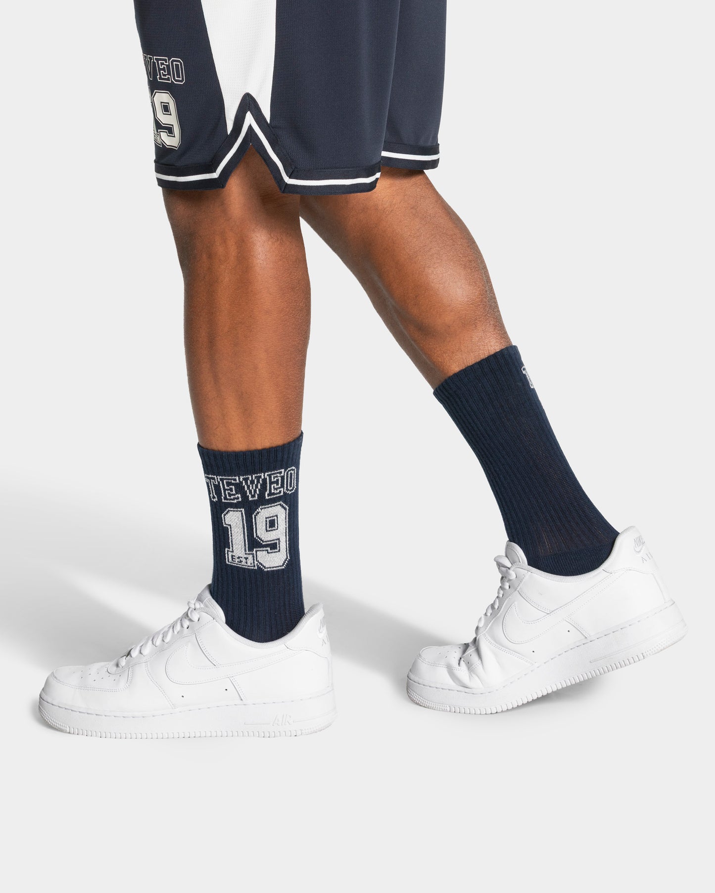 Football Socks (2-Pack) ‘Midnight/Off-White’