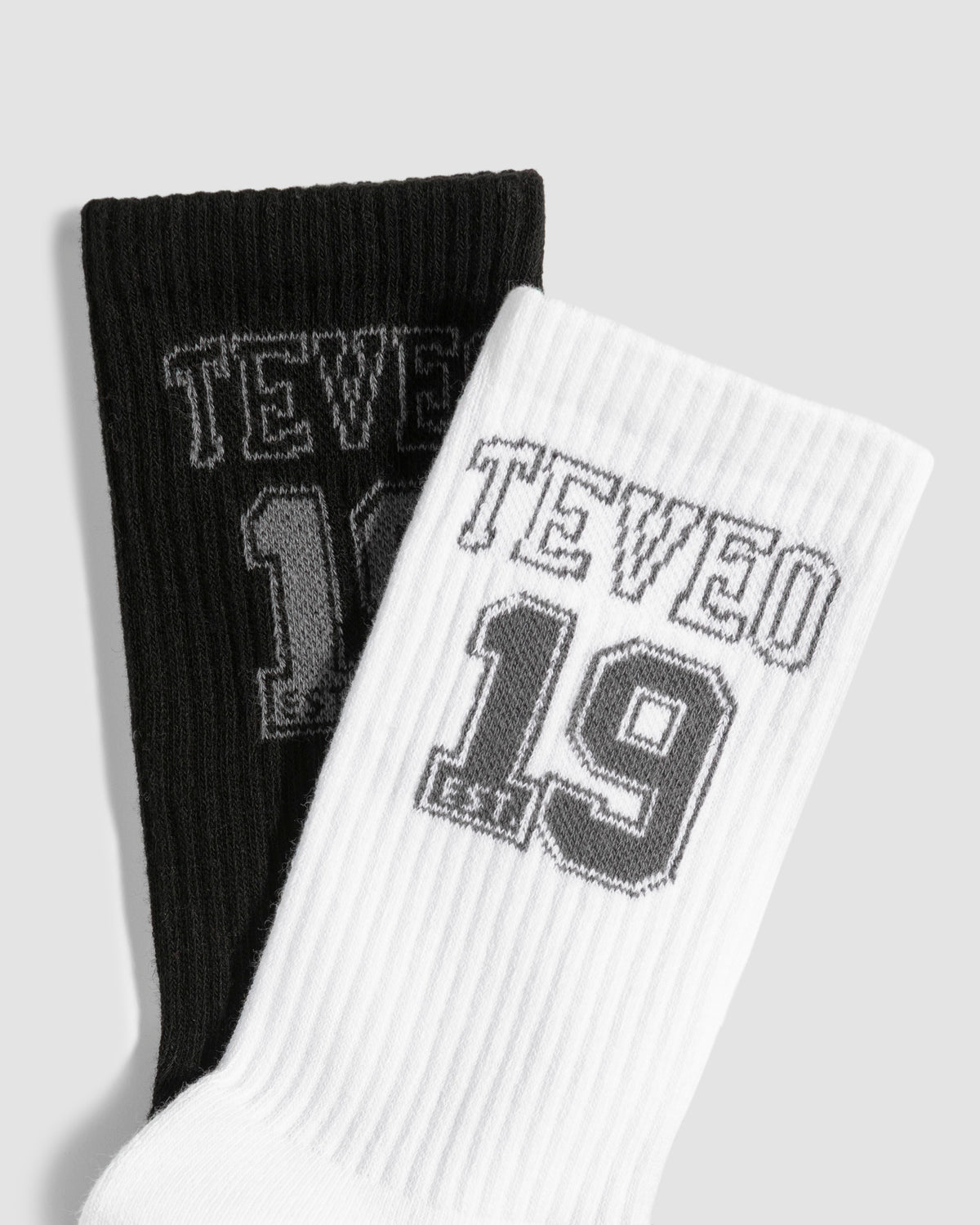 Football Socken (2er-Pack) "Schwarz/Weiß"