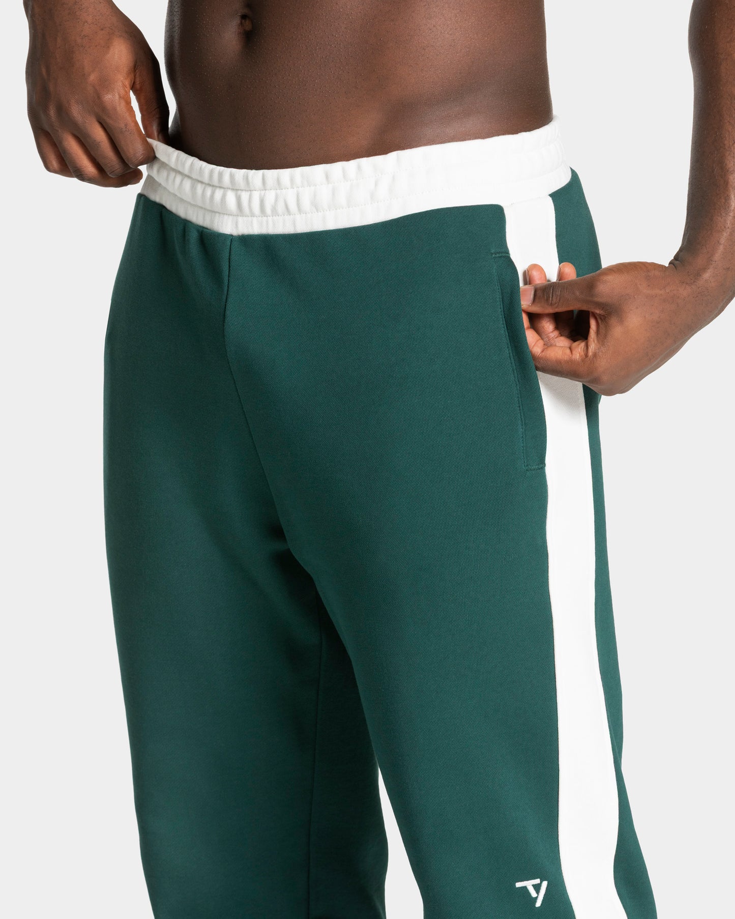 Football Straight Leg Joggers ‘Dark Green’