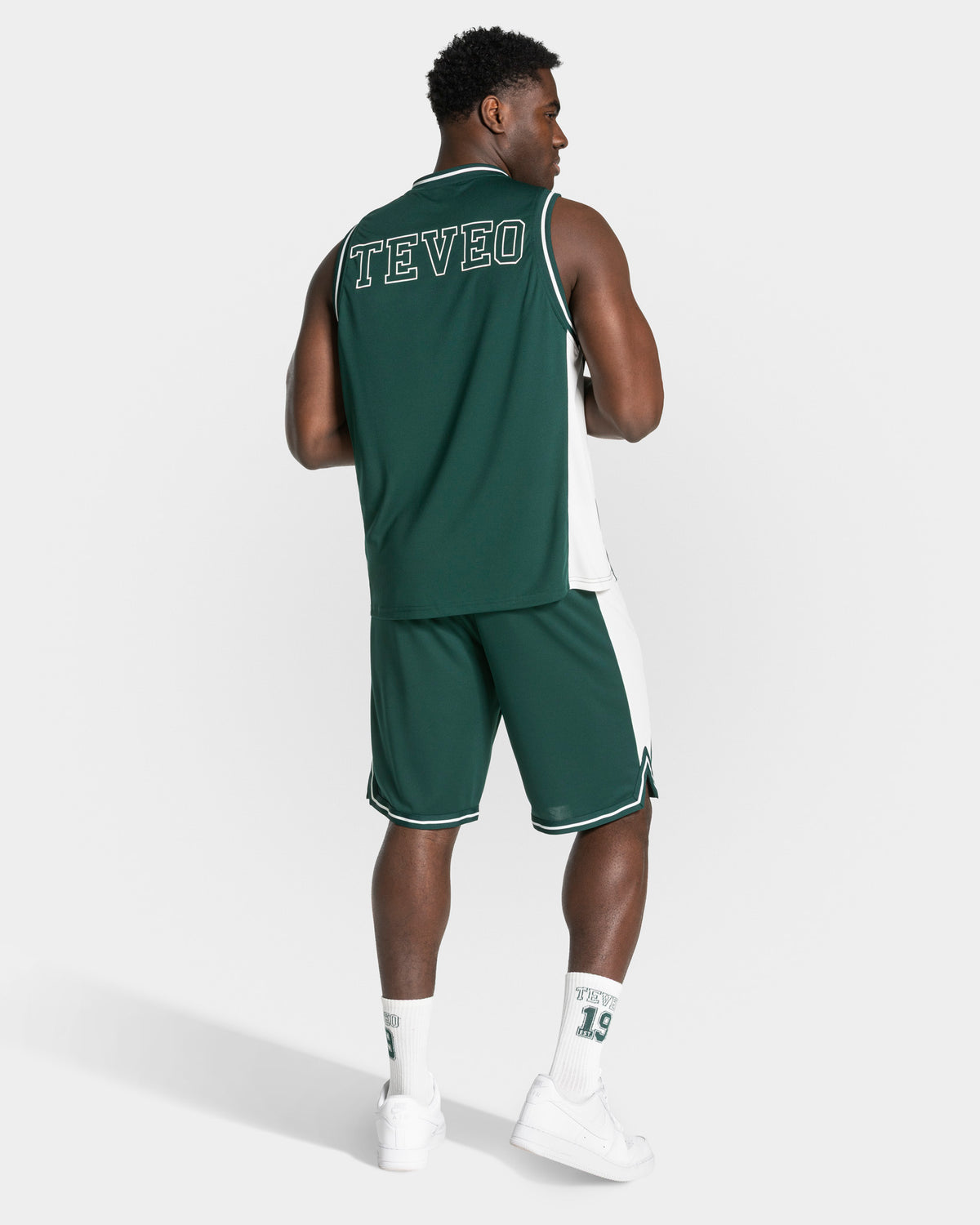 Shorts Football 9 Inch “Verde scuro"
