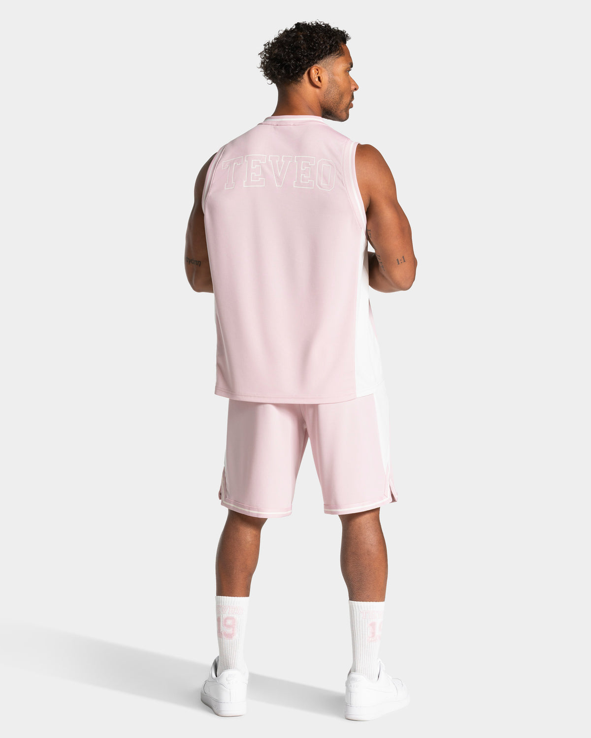 Football Shorts 9 Inch ‘Light Pink’