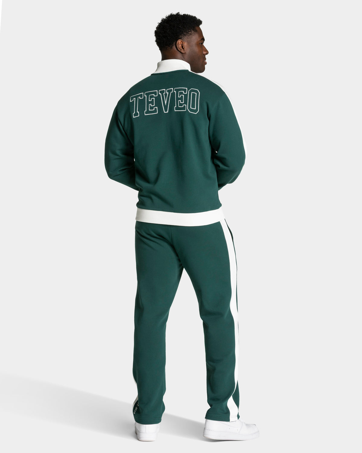 Football Zip Jacket ‘Dark Green’