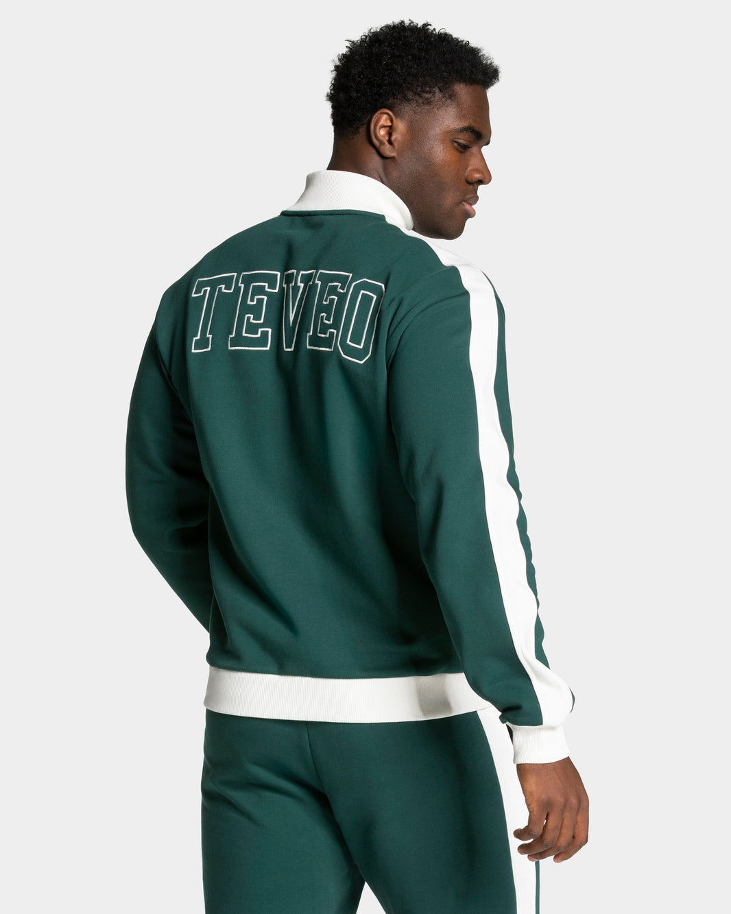 Football Zip Jacket ‘Dark Green’