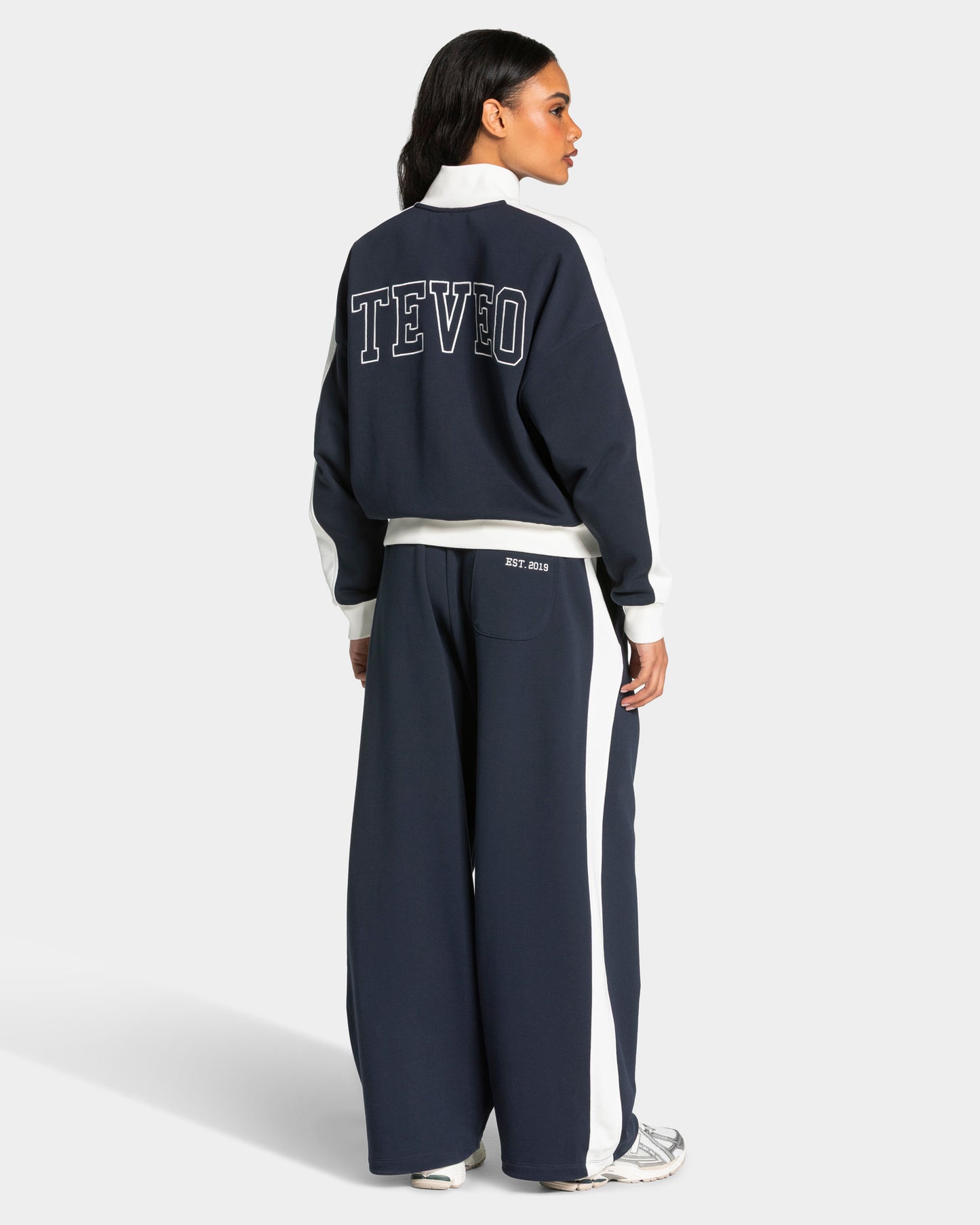 Football Wide Leg Joggers ‘Midnight’