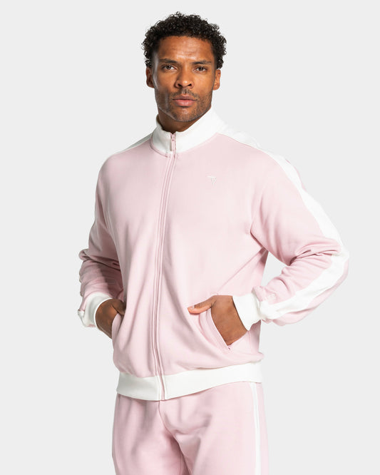 Football Zip Jacket ‘Light Pink’