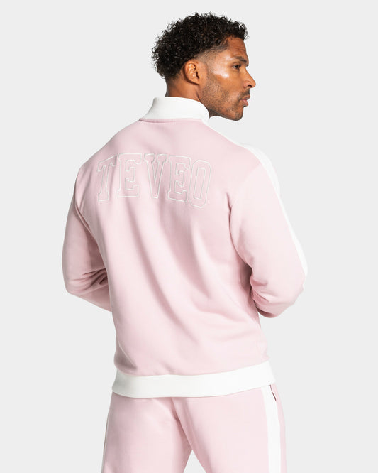 Football Zip Jacket ‘Light Pink’