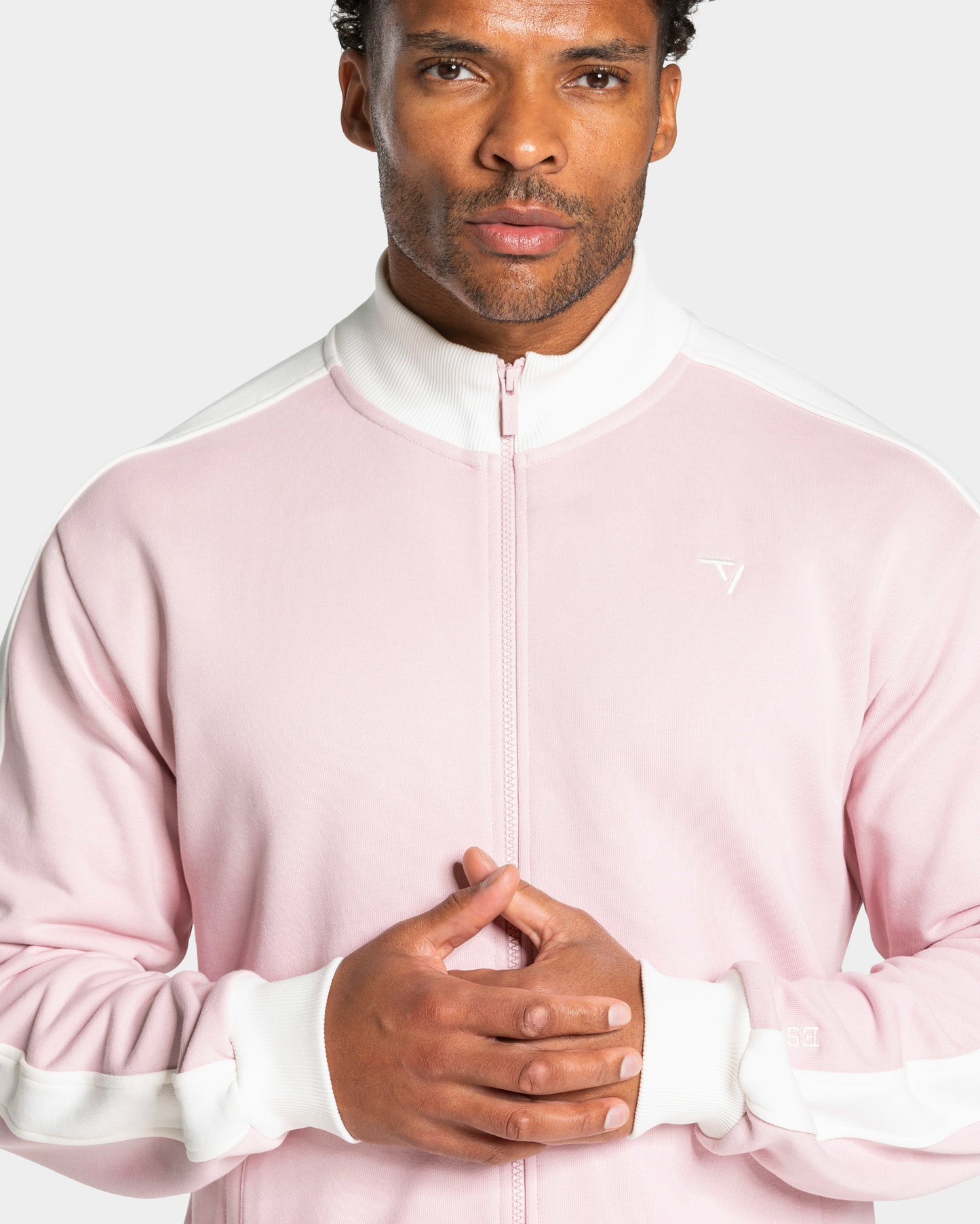 Football Zip Jacket ‘Light Pink’