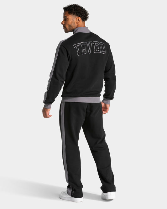 Giacca Football con zip “Nero”