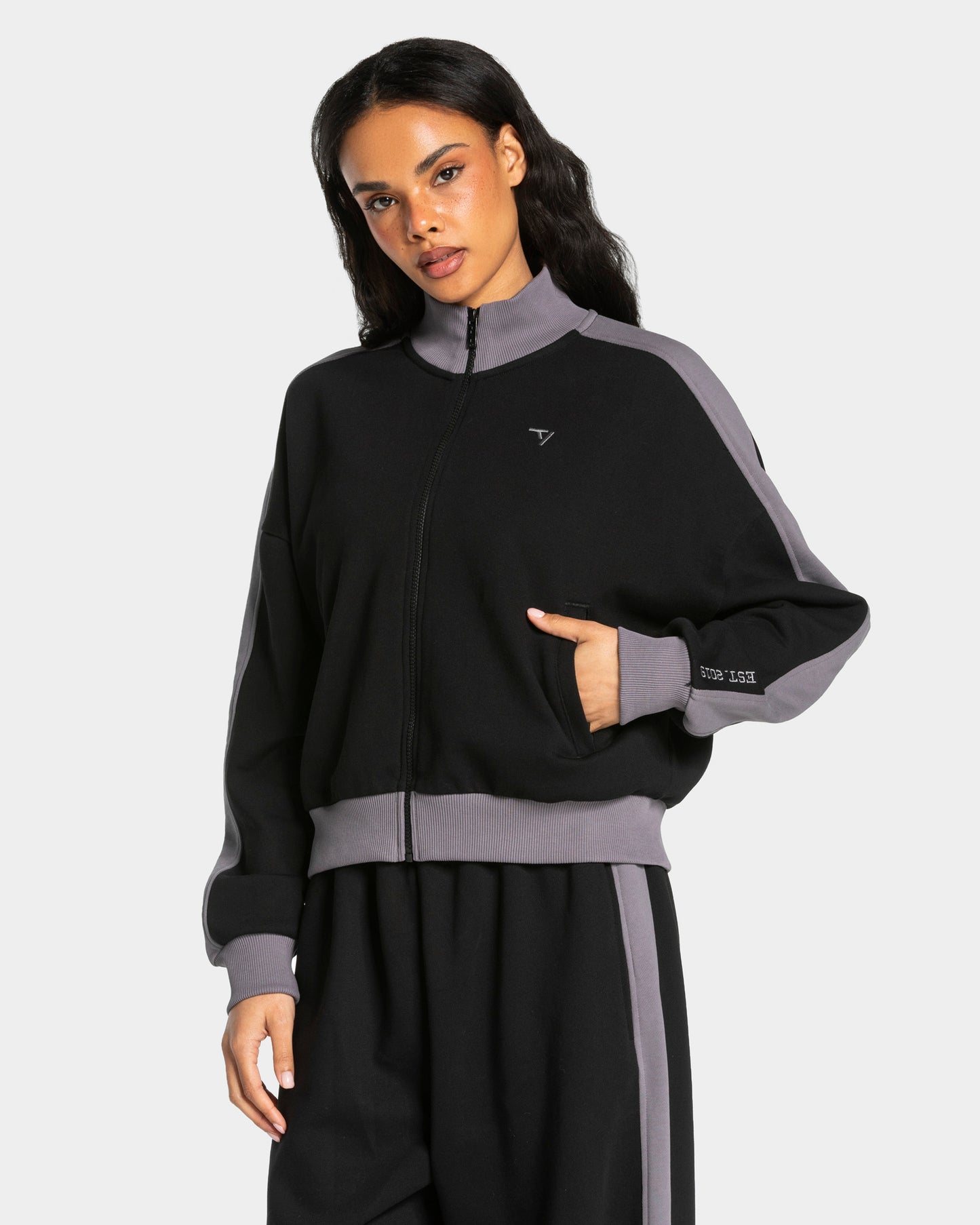 Football Zip Jacket ‘Black’