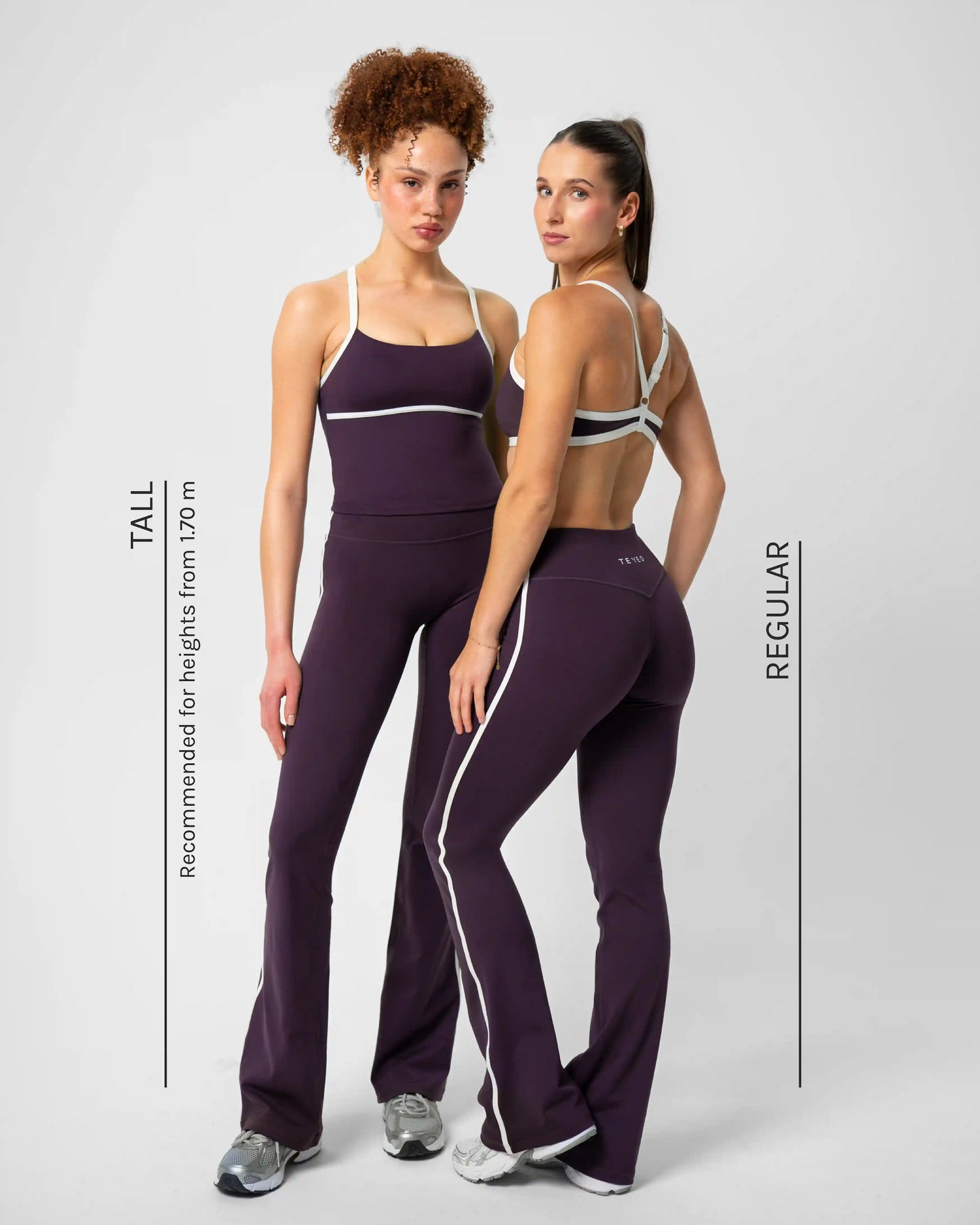 Legging évasé à coupe longue Soft « Blanc cassé »