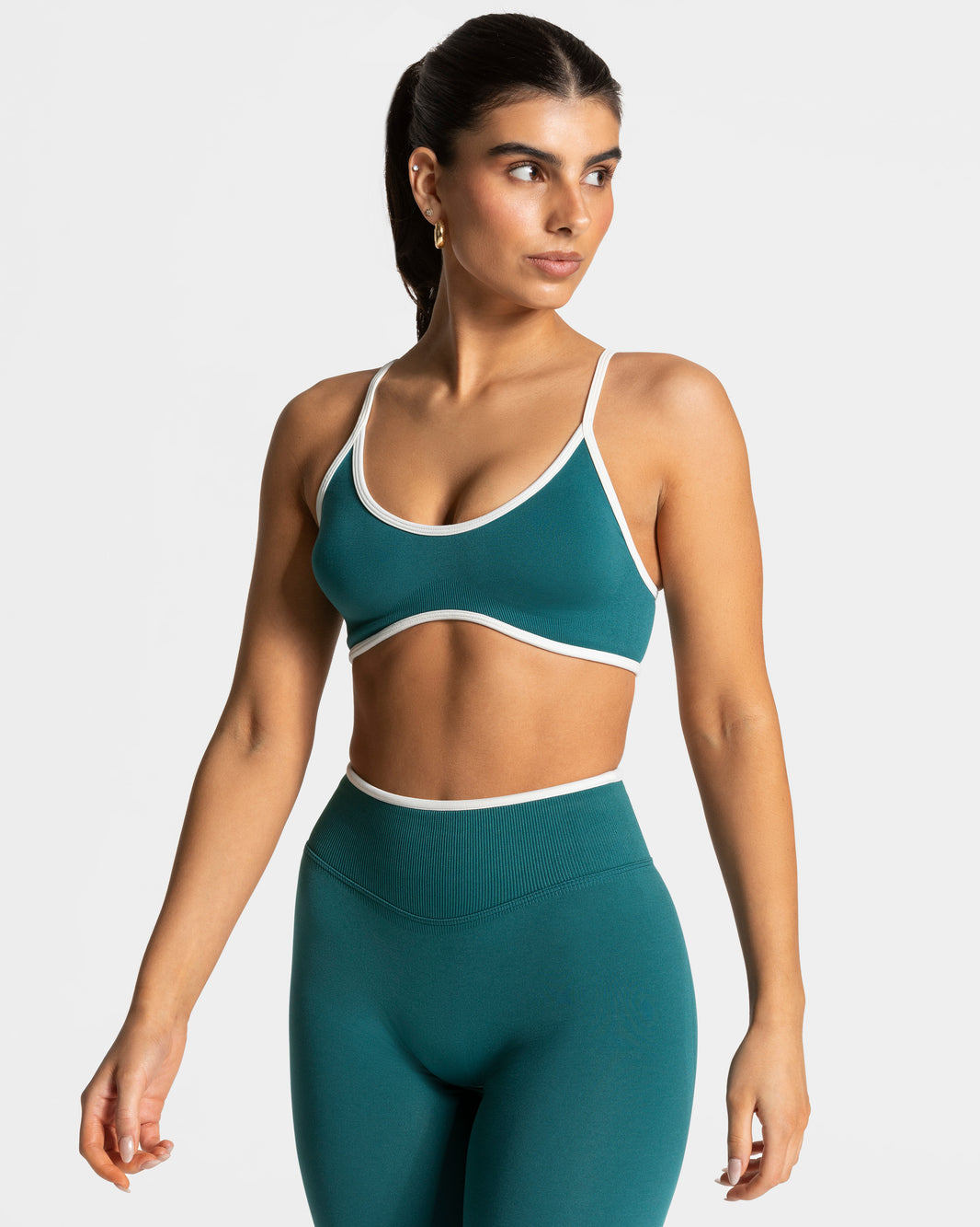 Contrastline Bra ‘Petrol’