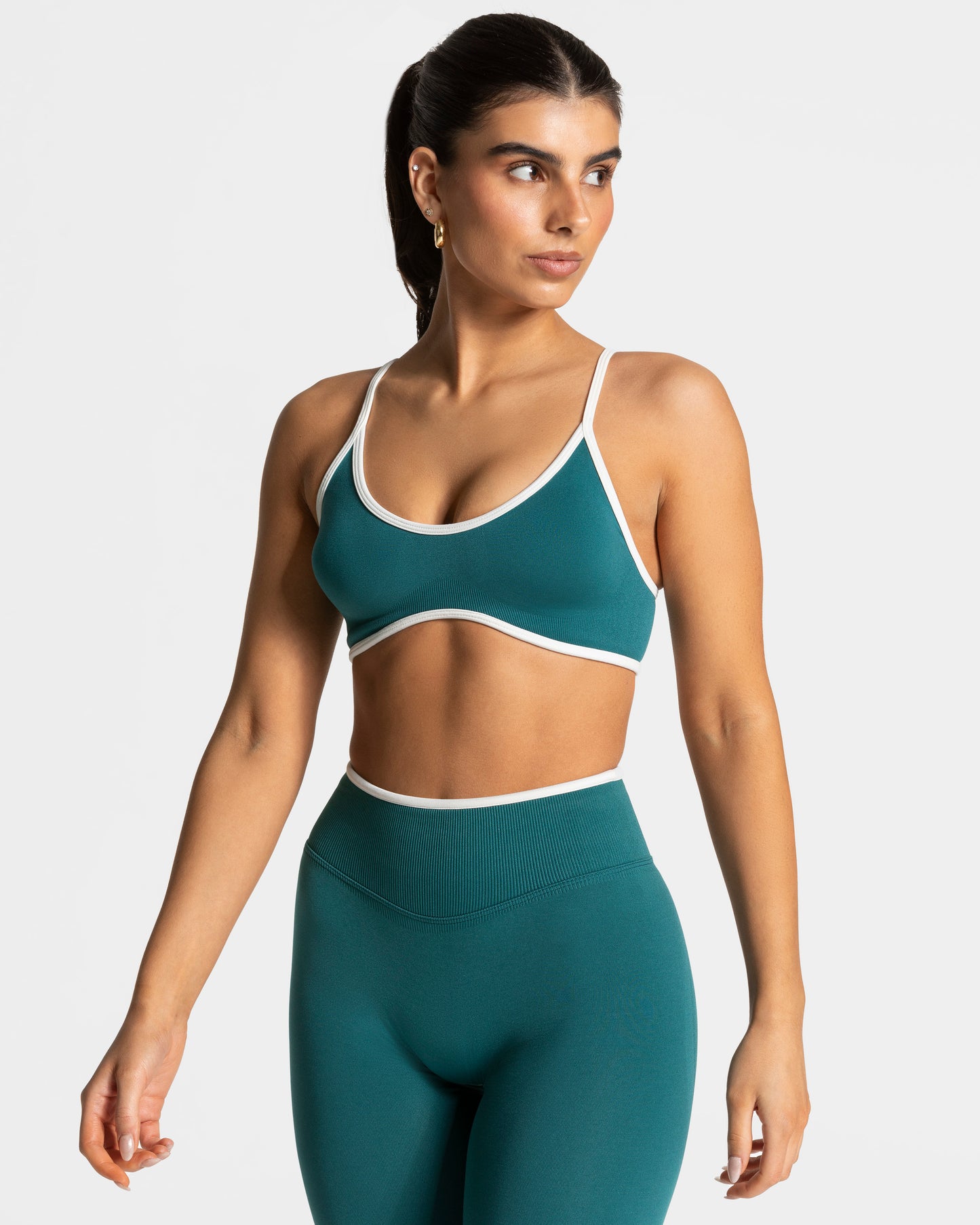 Reggiseno Contrastline "Petrolio"