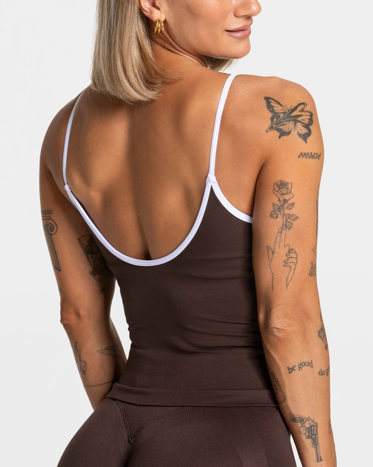 Contrastline Cami Top ‘Espresso’