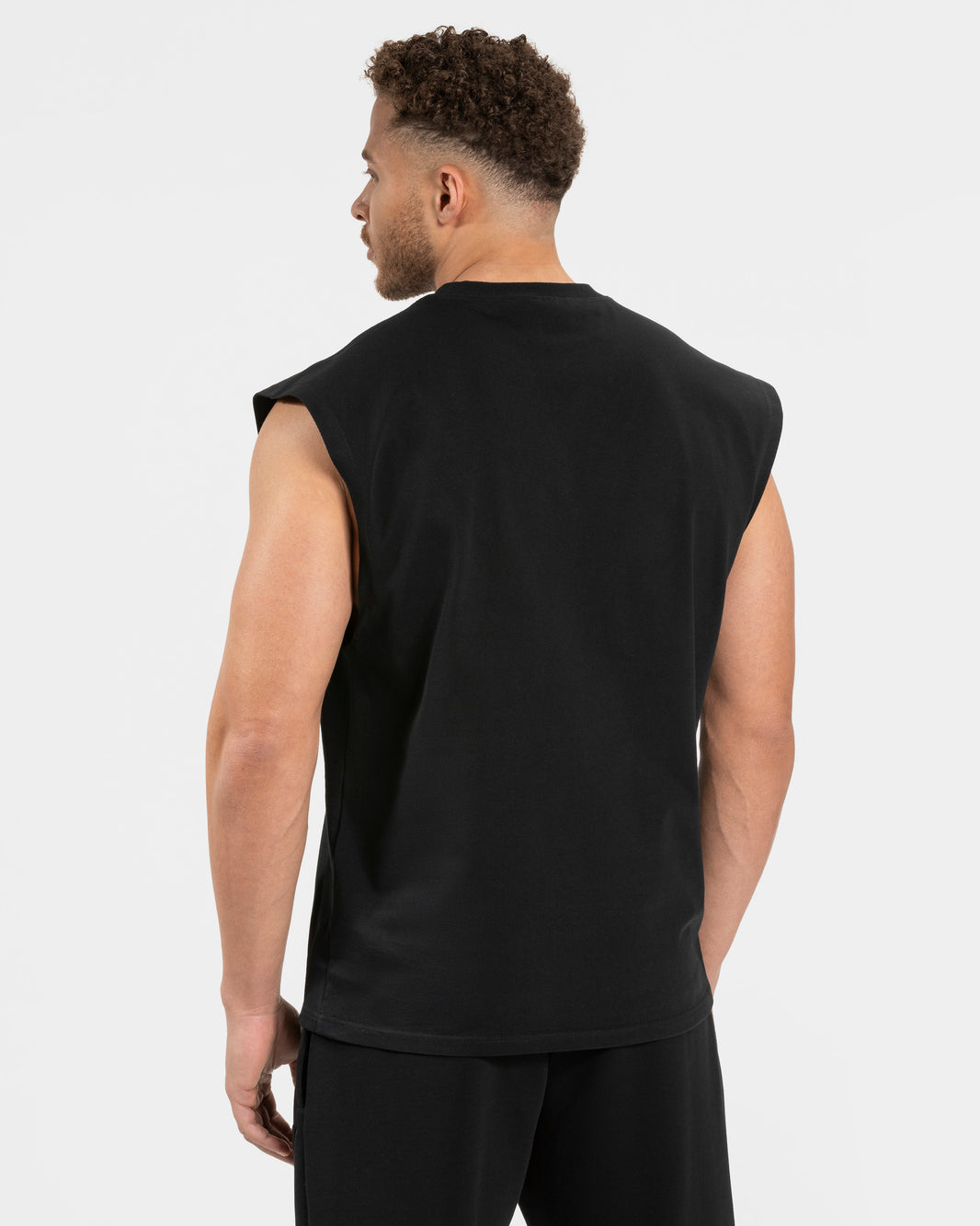 Contrastline Oversized Tank ‘Black’