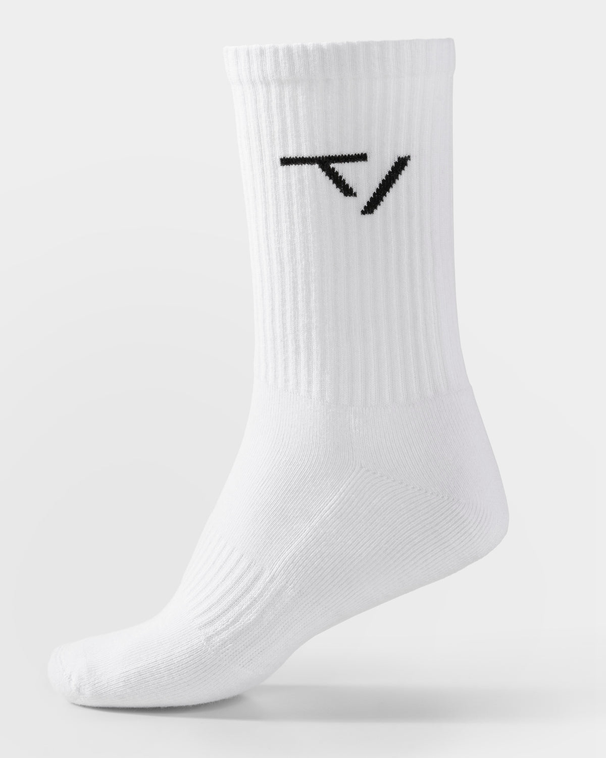 Contrastline TV Socks (2-Pack) ‘White’