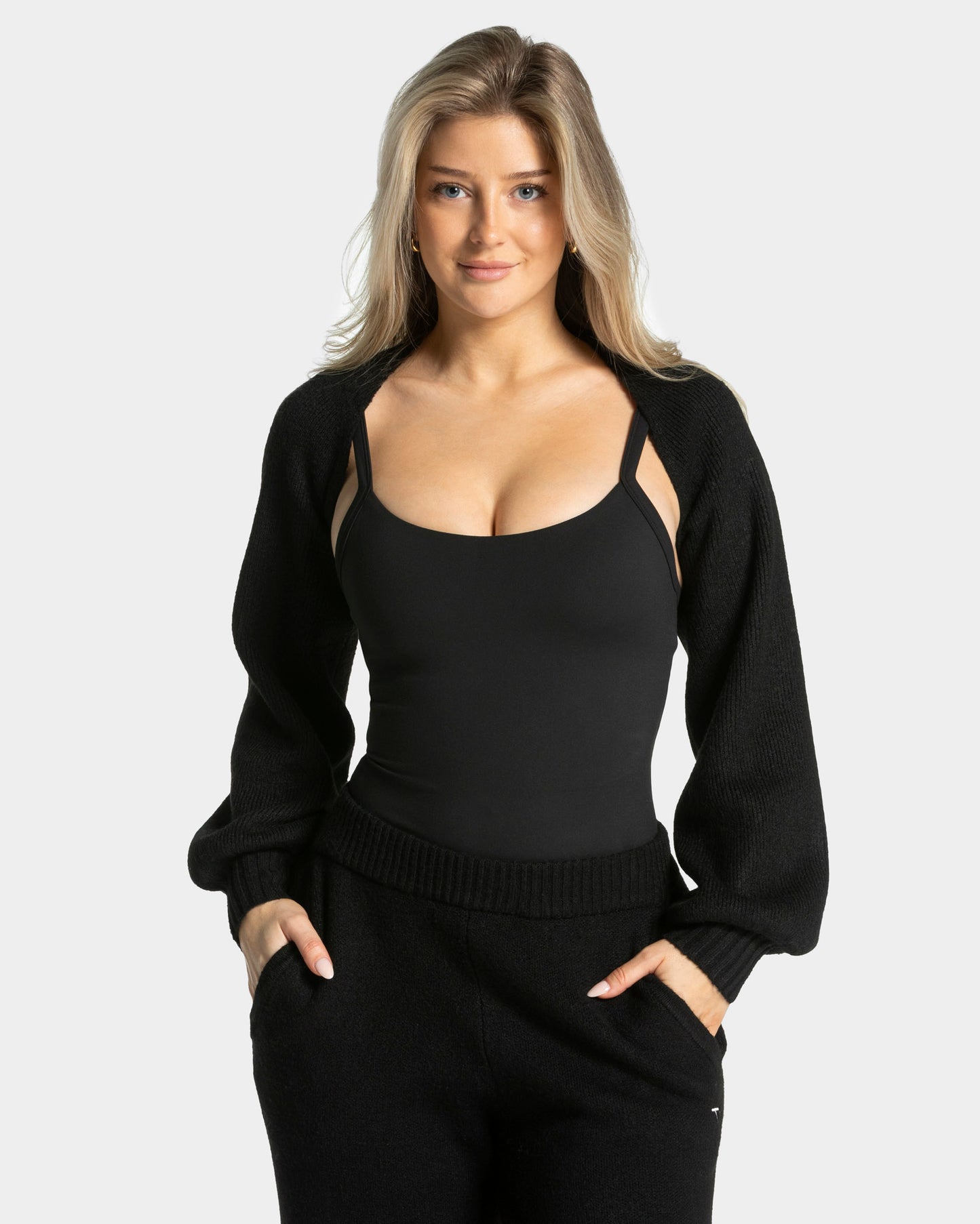 Knit Bolero ‘Black’