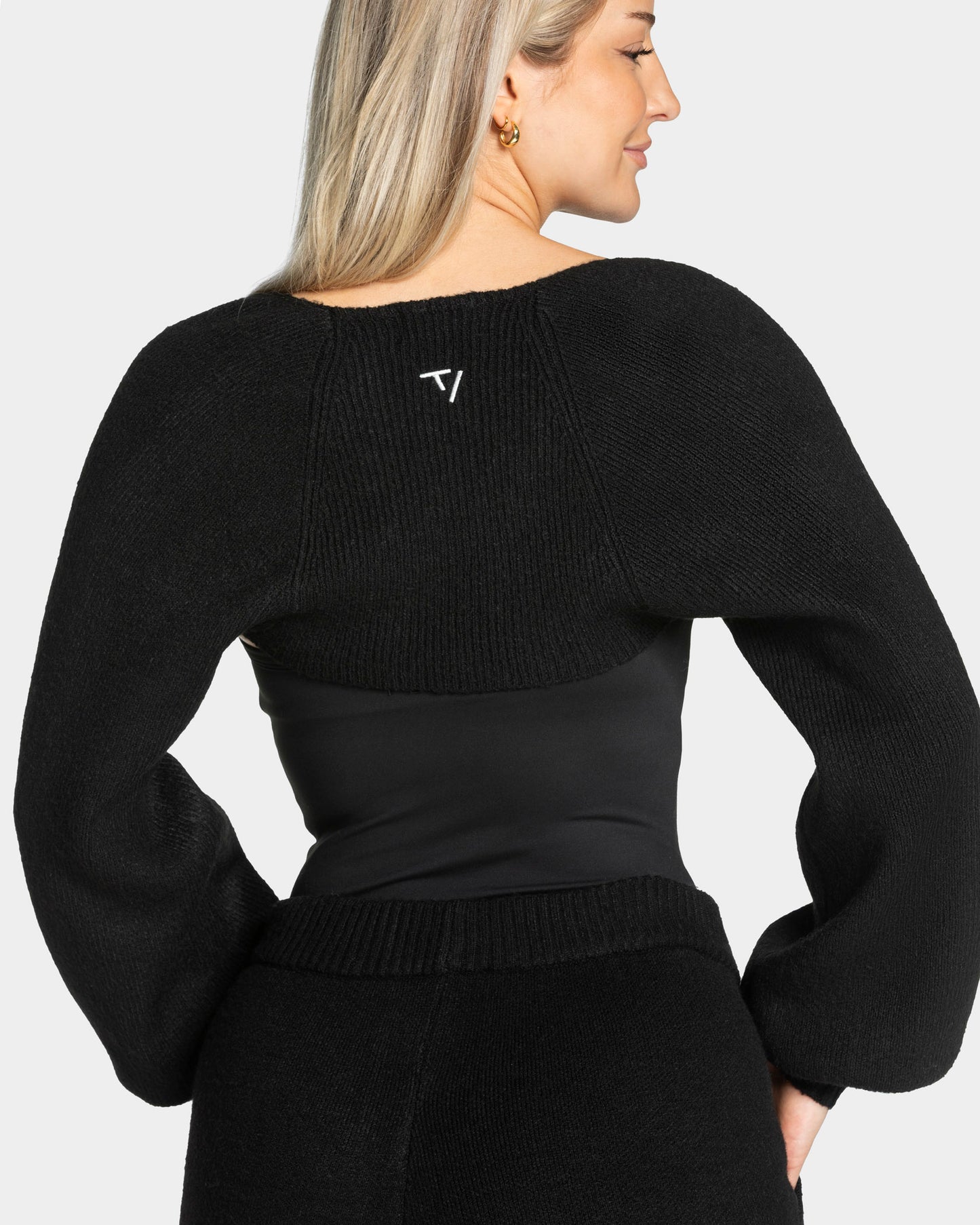 Knit Bolero ‘Black’