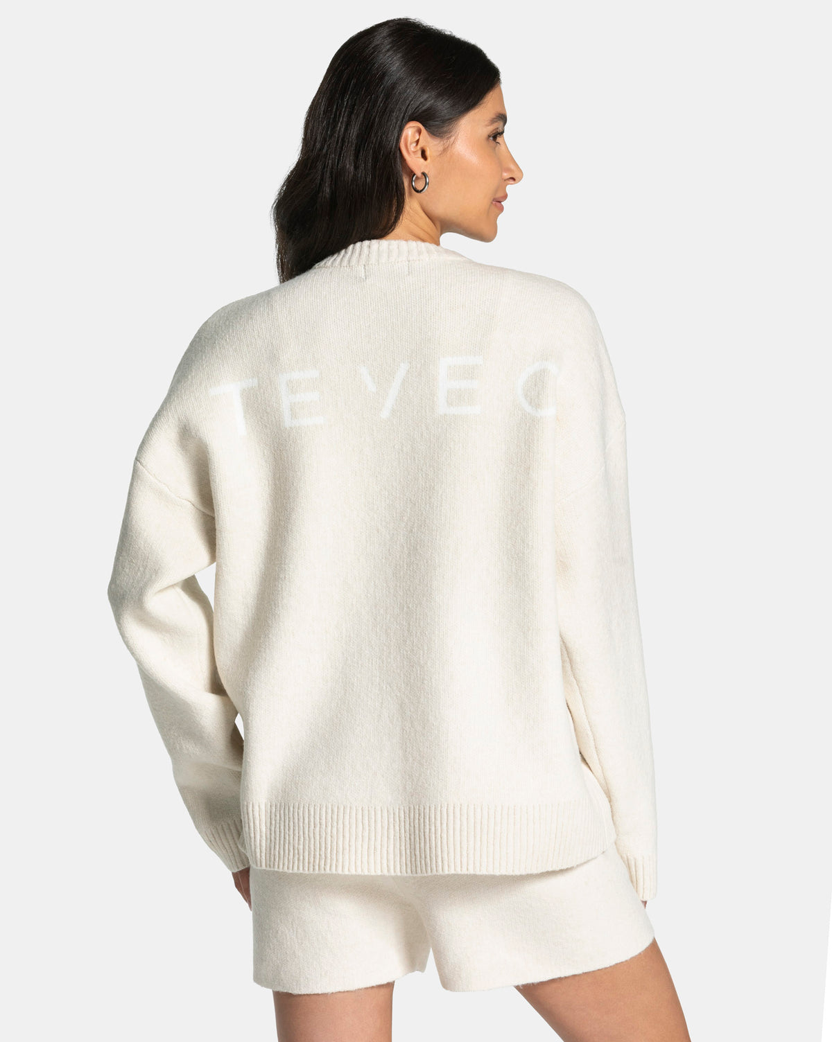 Sudadera Knit «crema»