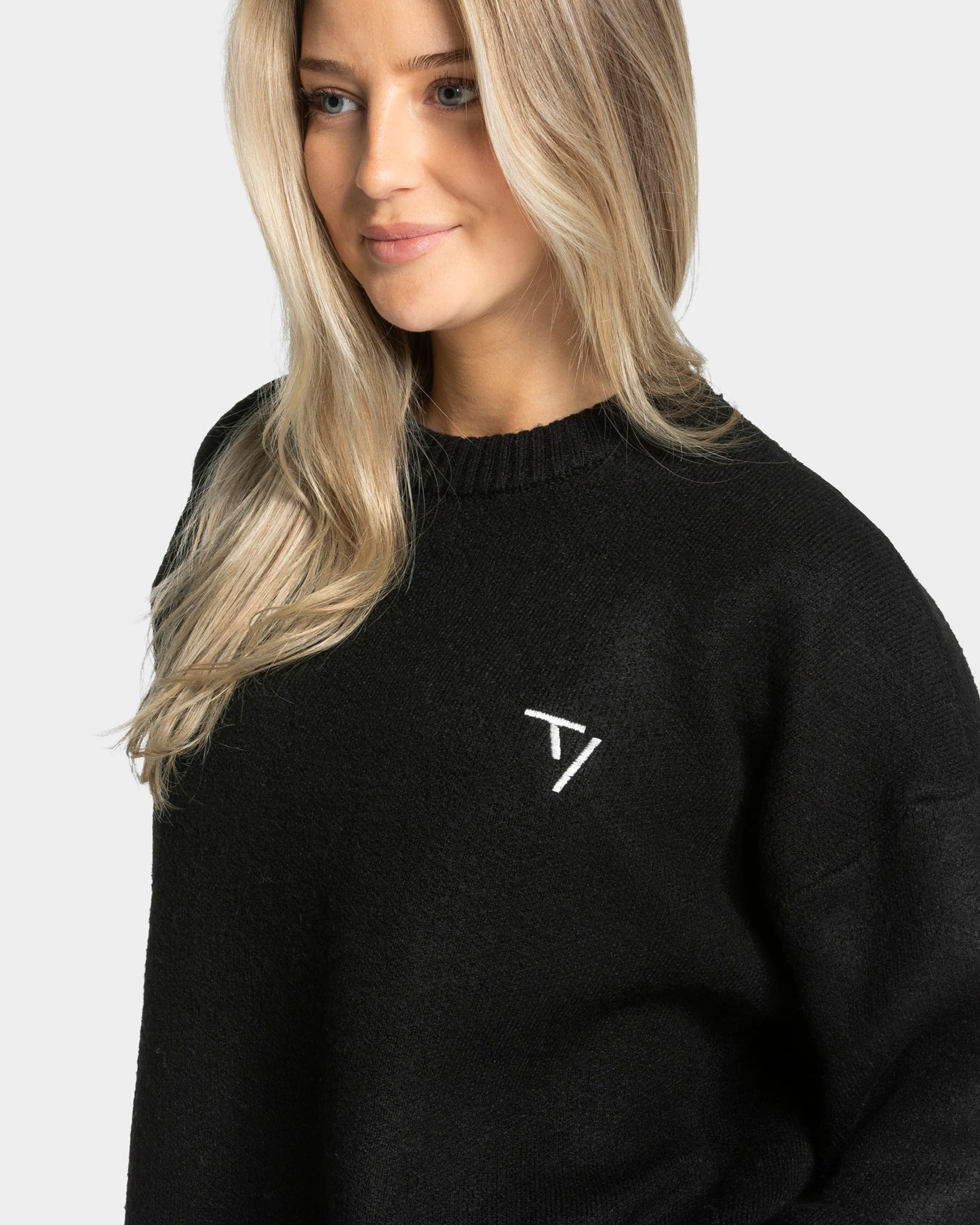 Knit Sweater "Schwarz"