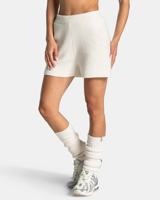 Knit Shorts "Cream"