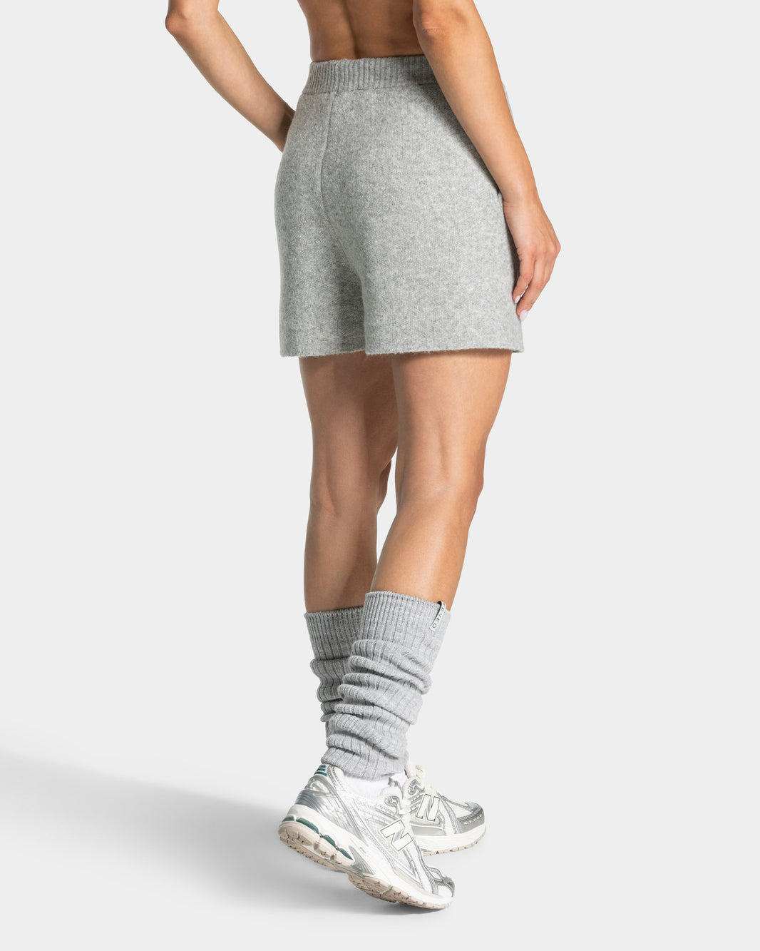 Shorts Knit “Grigio Mélange"