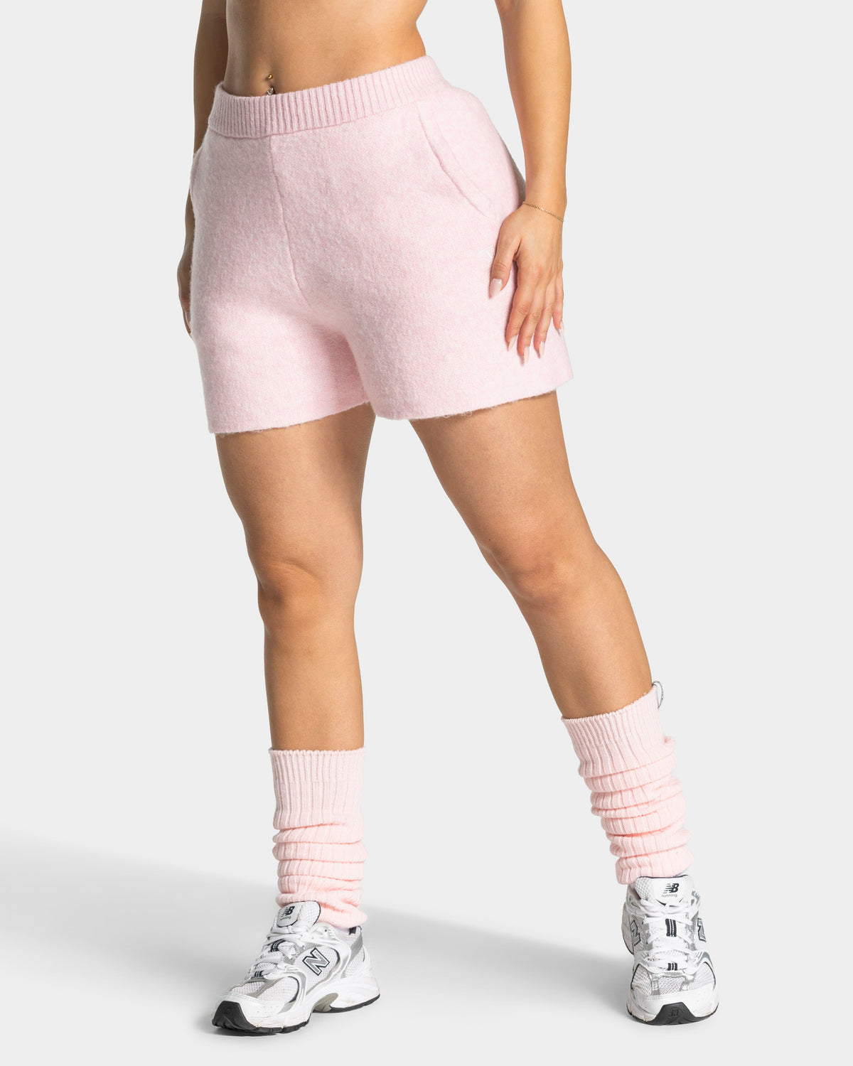 Knit Shorts ‘Light Pink’