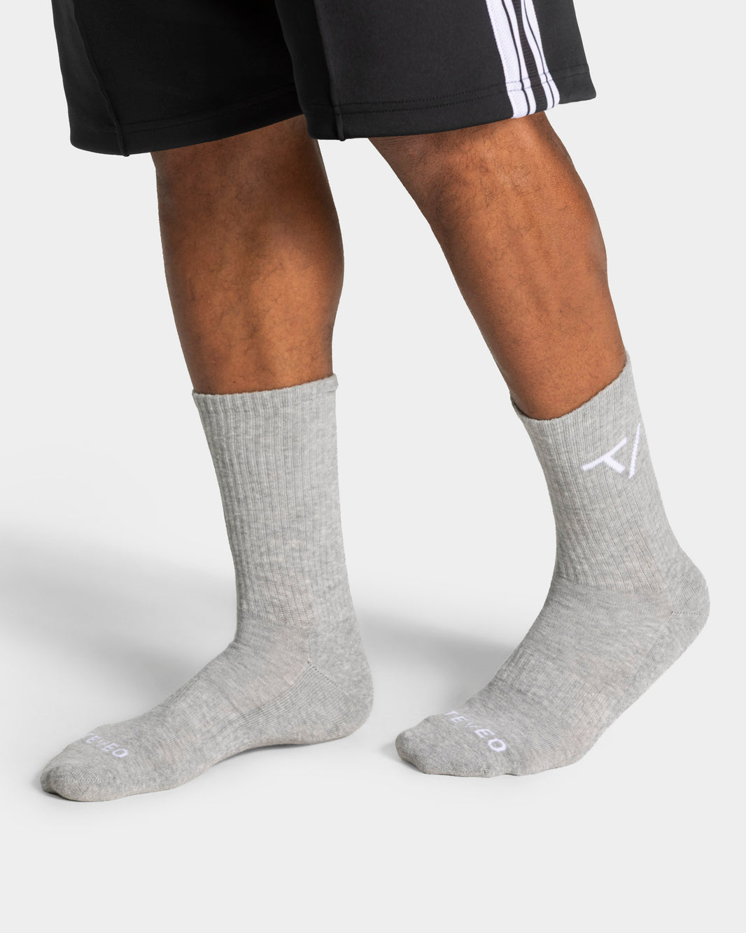 Knit Socks (2-Pack) ‘Grey Marl’