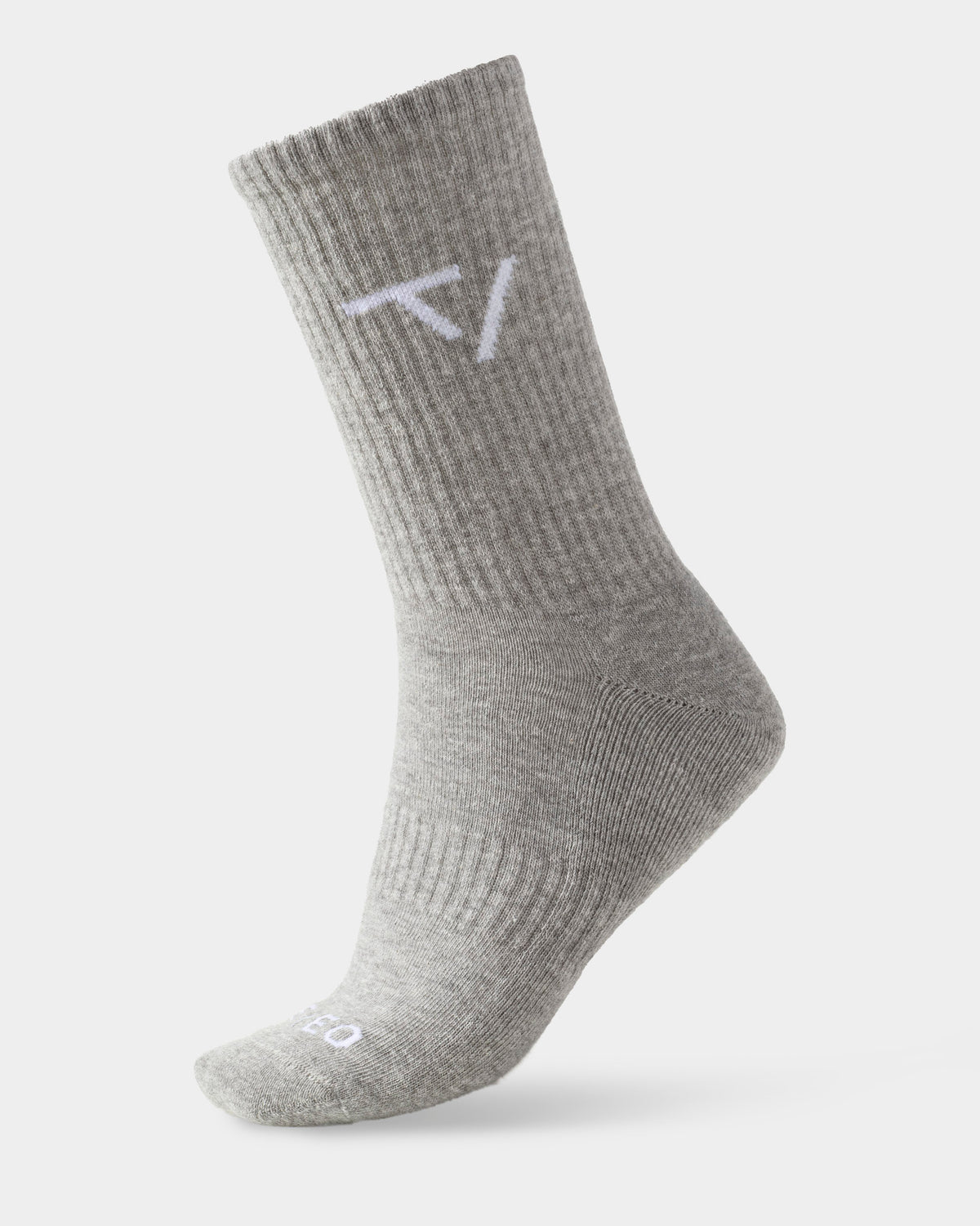 Chaussettes Knit (2 paires) « gris chiné »