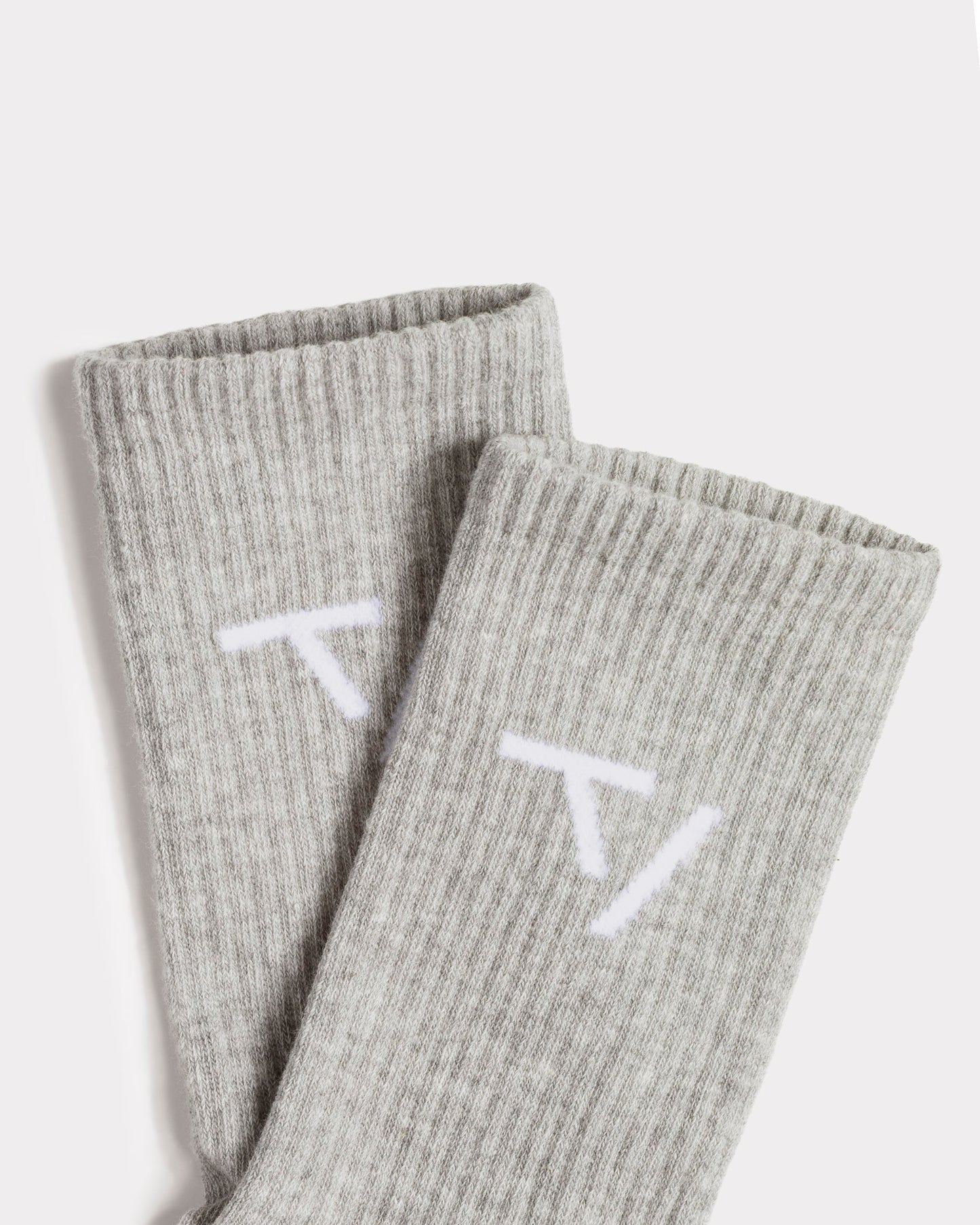 Calze Knit “Grigio mélange”