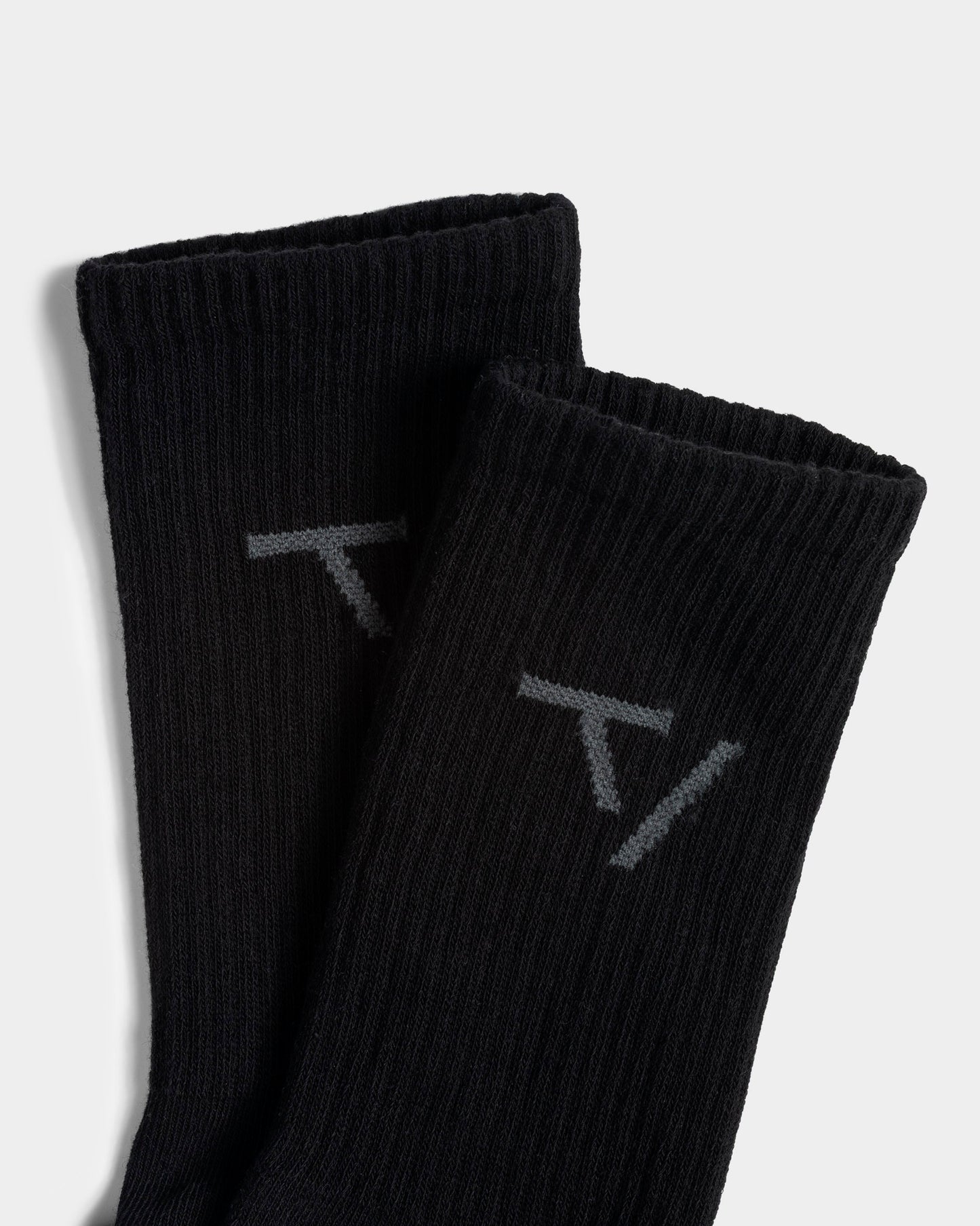 Knit Socks (2-Pack) ‘Black’
