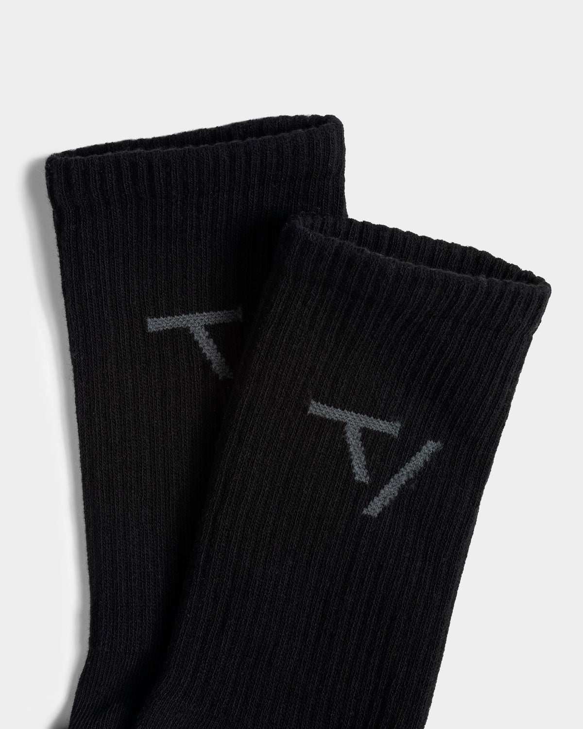 Knit Socken (2er-Pack) "Schwarz"