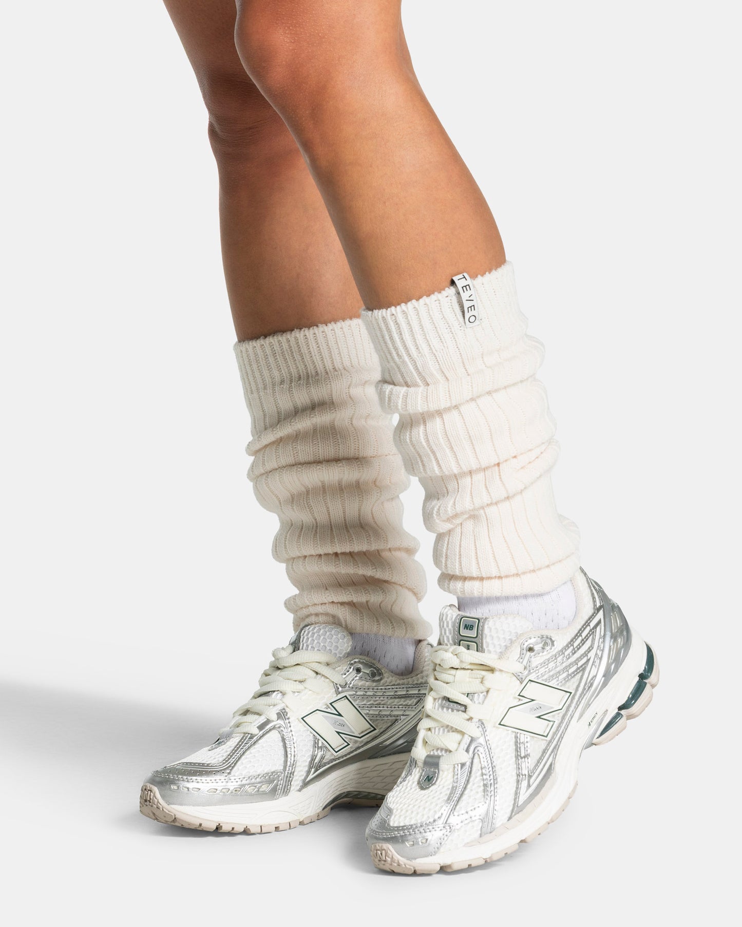 Ocieplacze Knit „Cream”