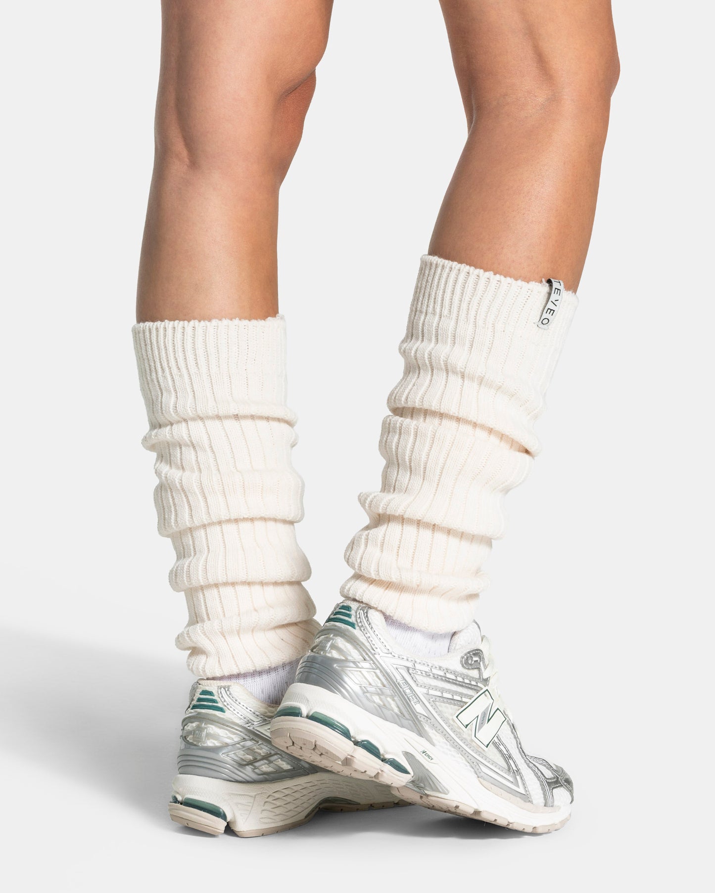 Knit Leg Warmers ‘Cream’
