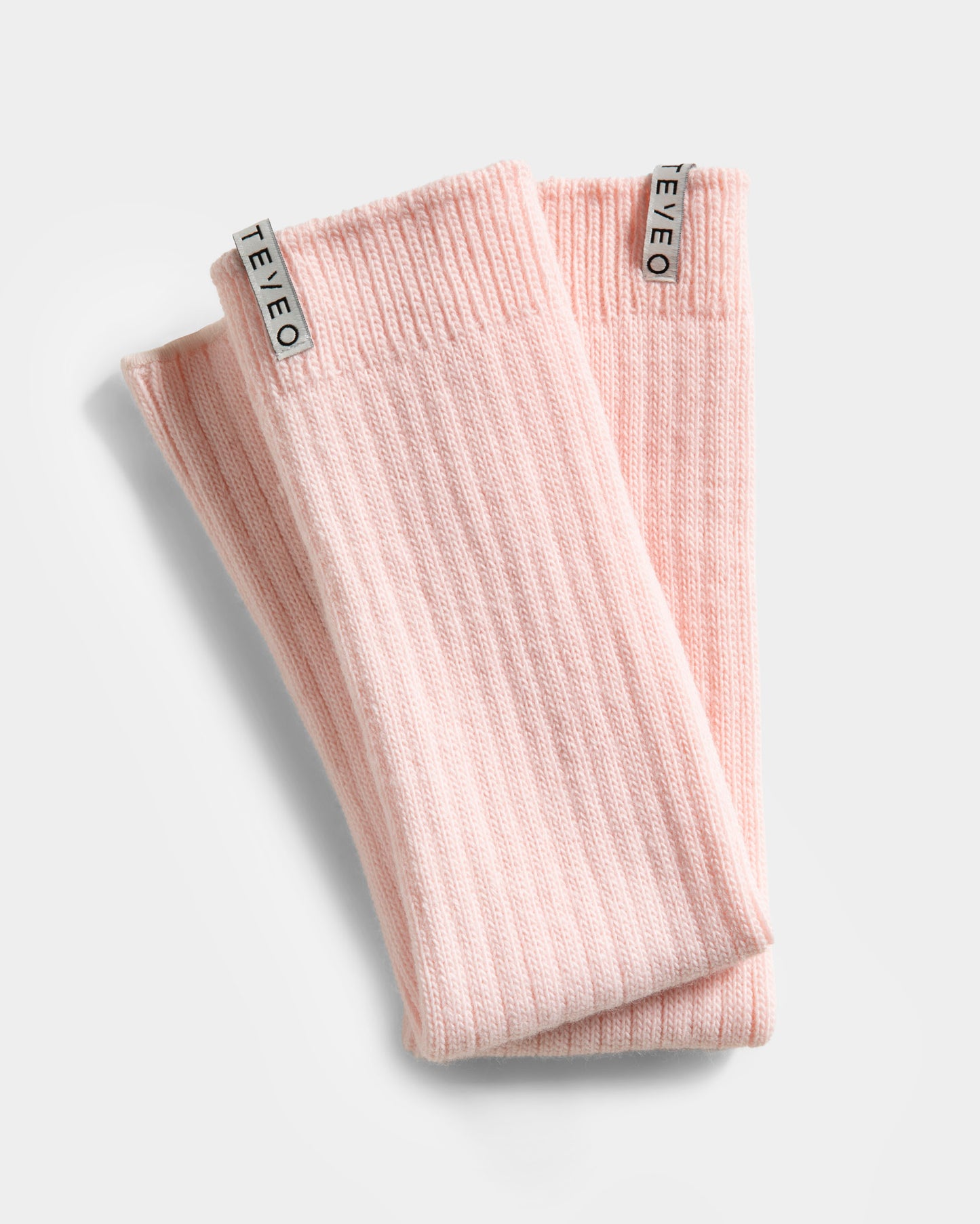 Knit Leg Warmers ‘Light Pink’