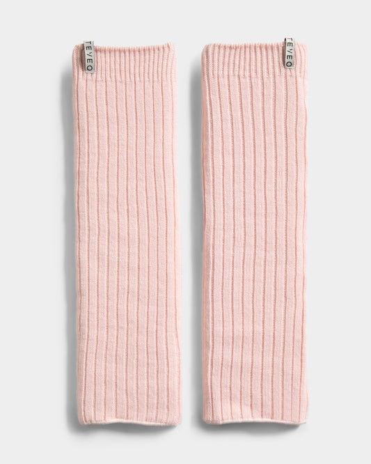 Knit Leg Warmers ‘Light Pink’
