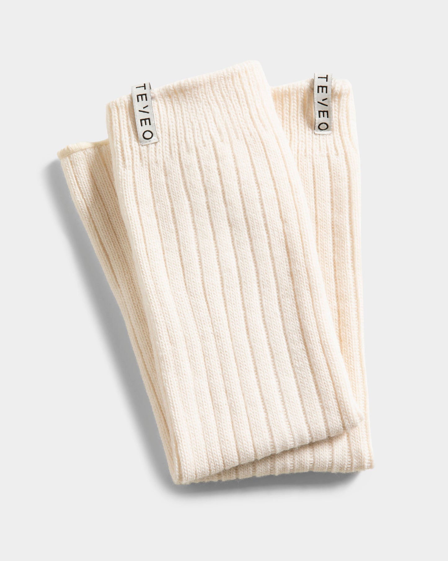 Knit Leg Warmers ‘Cream’