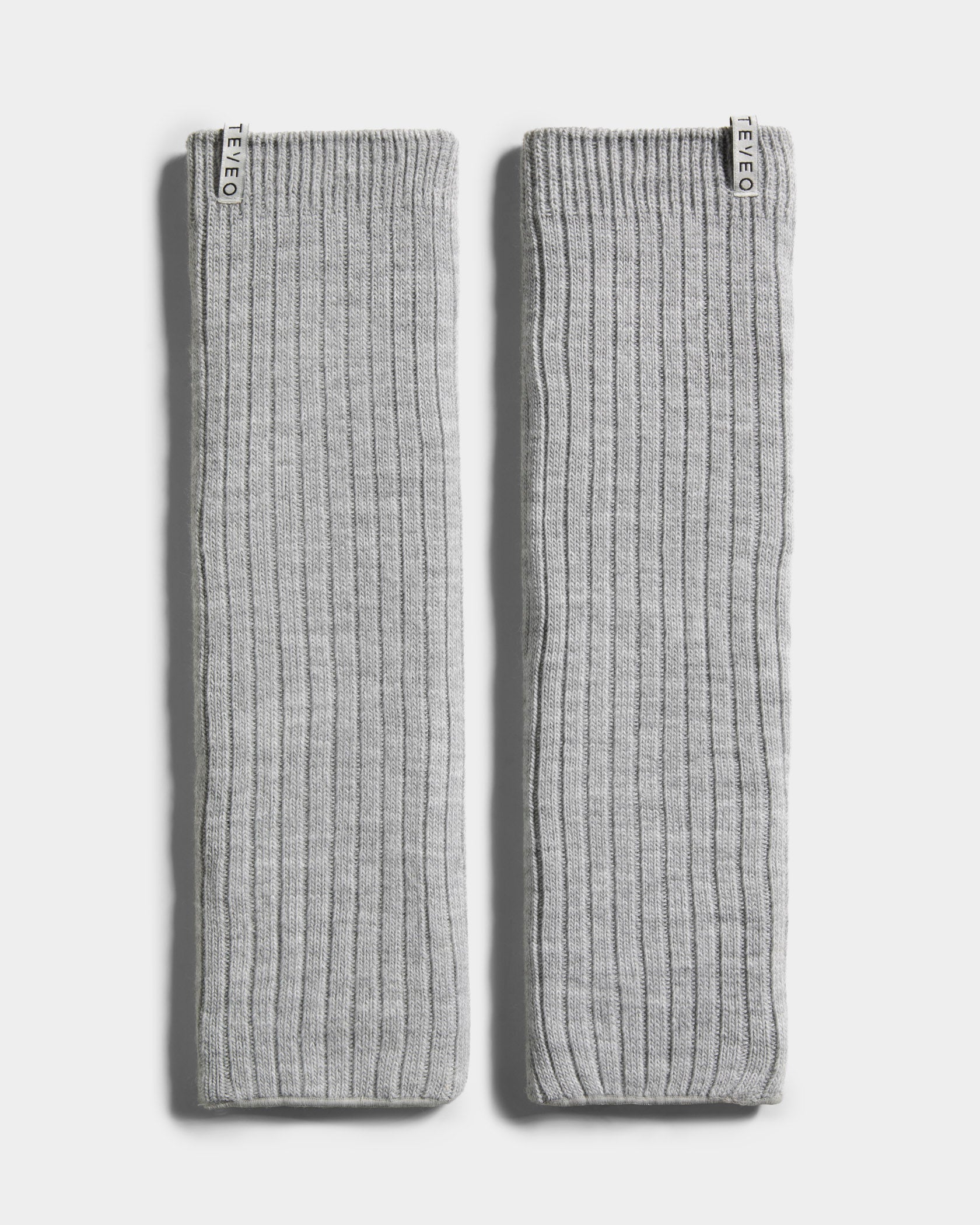 Knit Leg Warmers 'Grey Marl'