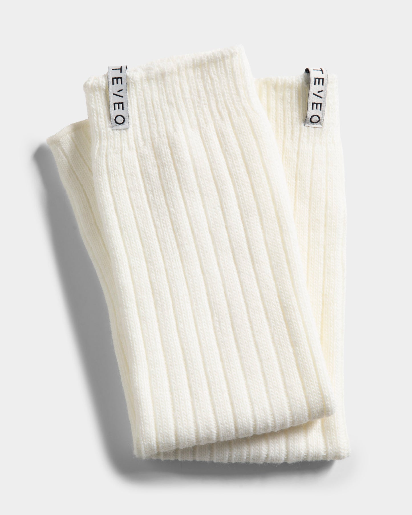 Knit Stulpen "Off White"